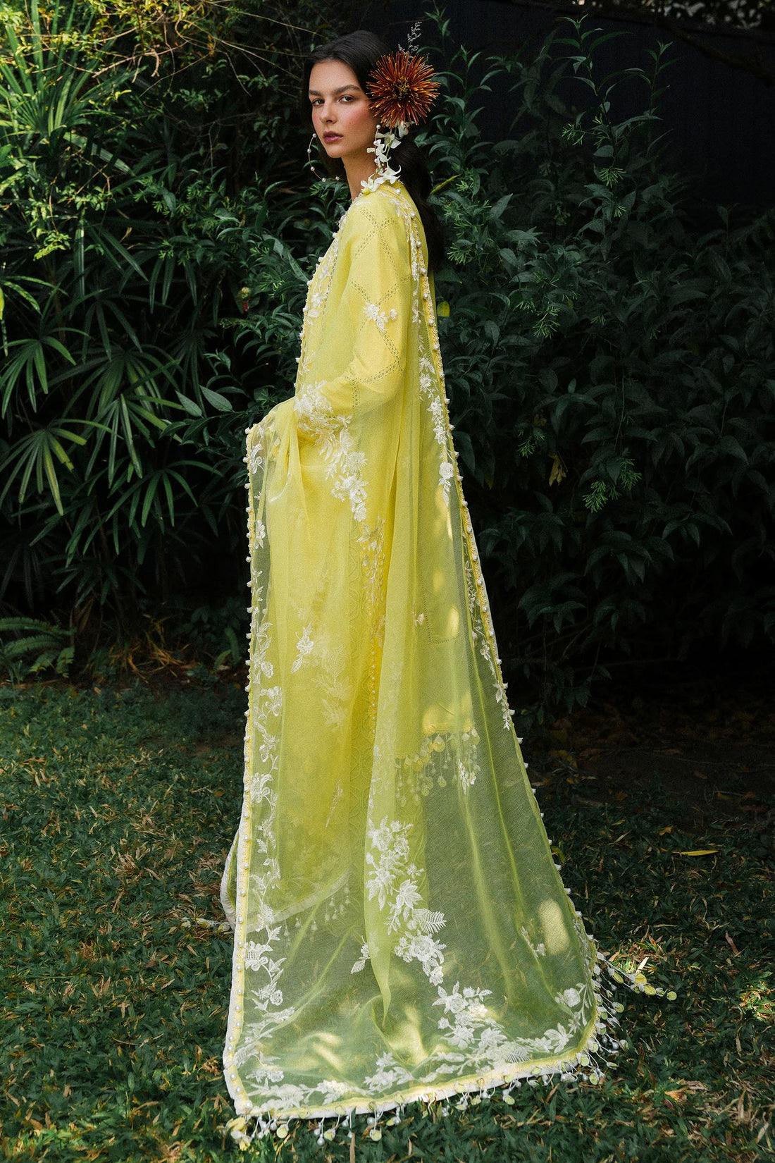 Sana Safinaz | Luxury Lawn 25 | L251-005B-3CT - Official Sana Safinaz stockist in UK - Sakeena London