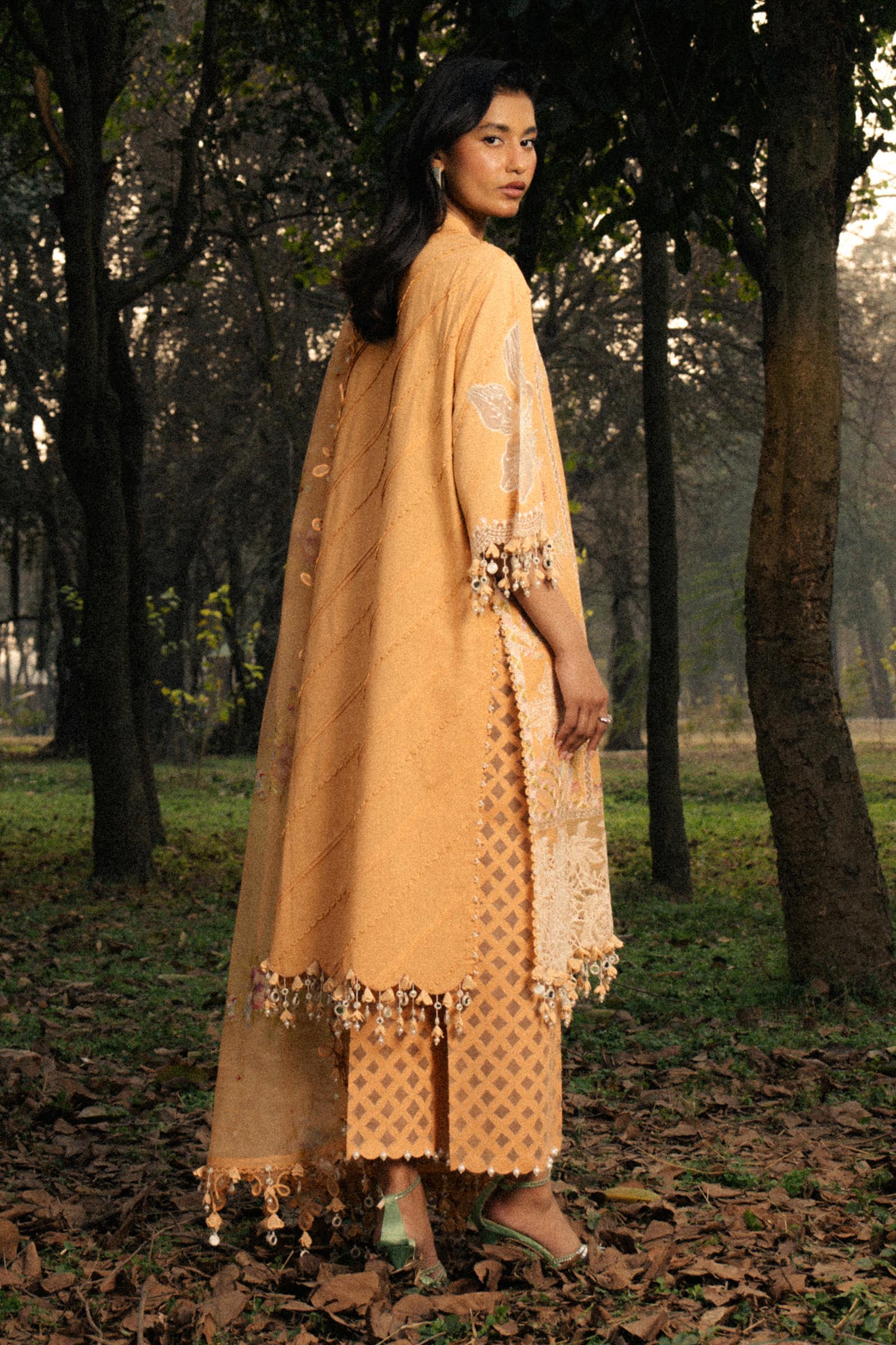 Sana Safinaz | Luxury Lawn 25 | L251-008B-3CT - Official Sana Safinaz stockist in UK - Sakeena London