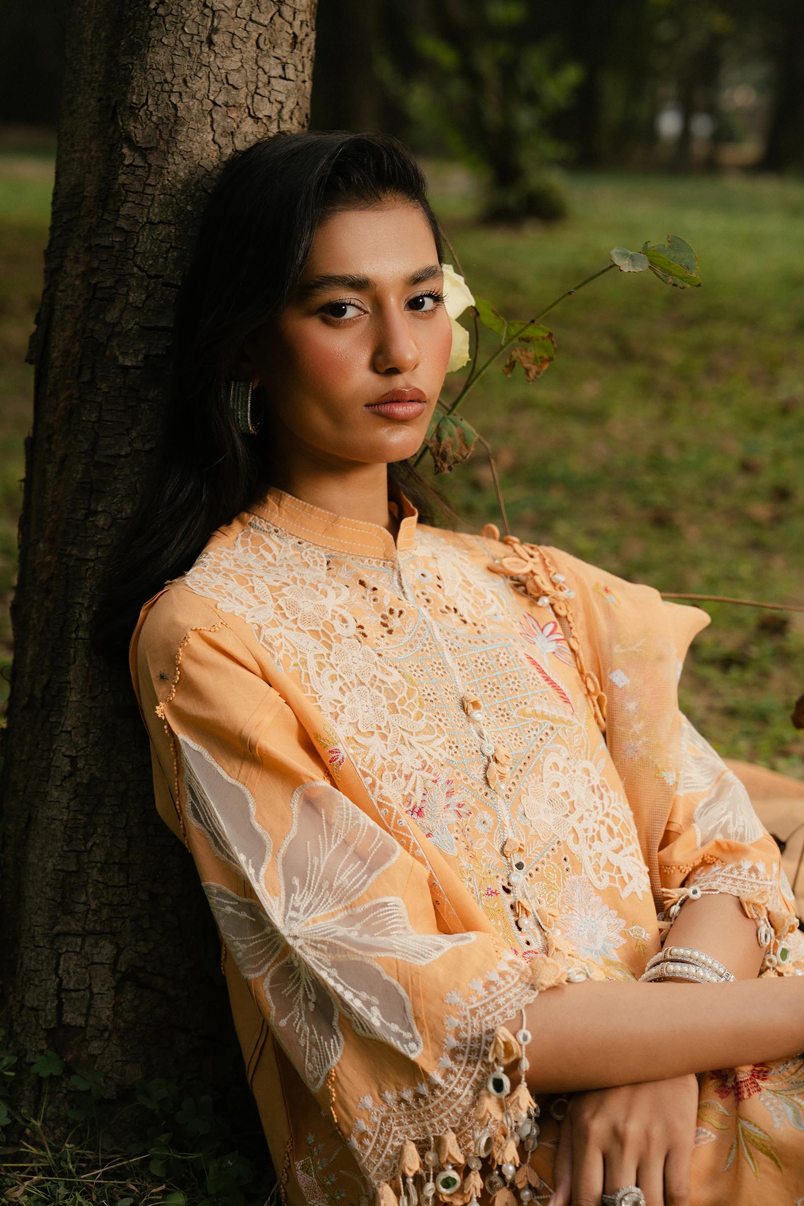 Sana Safinaz | Luxury Lawn 25 | L251-008B-3CT - Official Sana Safinaz stockist in UK - Sakeena London