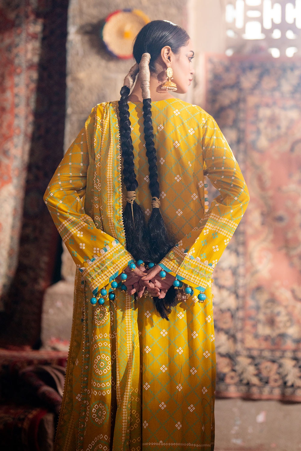 Gul Ahmed | Chunri Lawn 25 | CL-52138 A - Official Gul Ahmed stockist in UK - Sakeena London