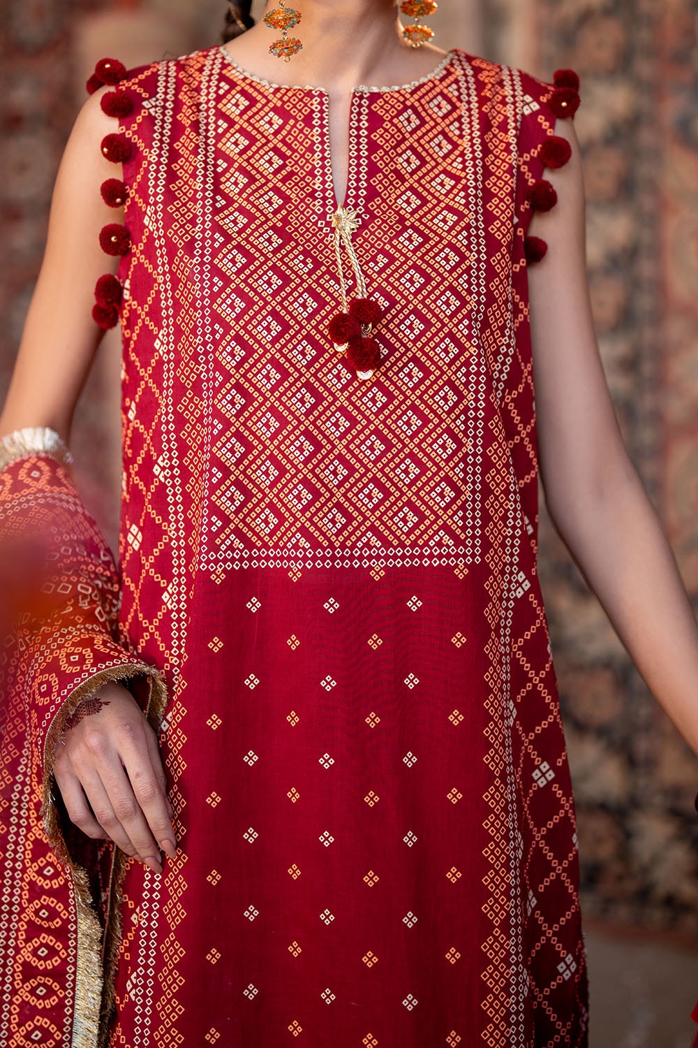 Gul Ahmed | Chunri Lawn 25 | CL-52138 B - Official Gul Ahmed stockist in UK - Sakeena London