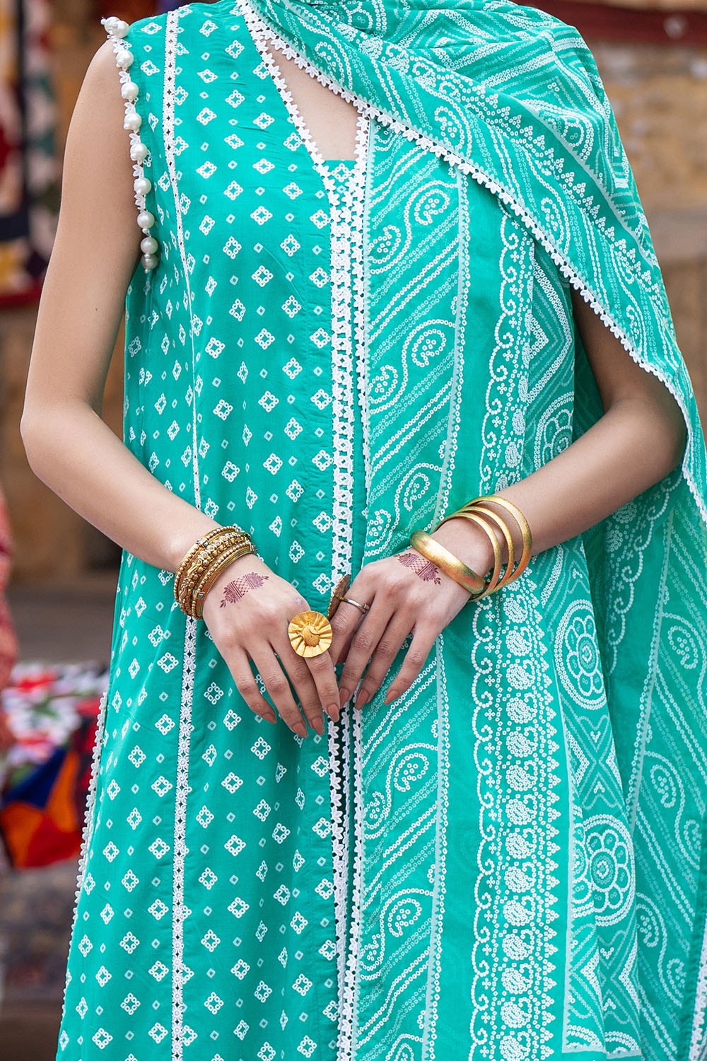 Gul Ahmed | Chunri Lawn 25 | CL-52178 A - Official Gul Ahmed stockist in UK - Sakeena London