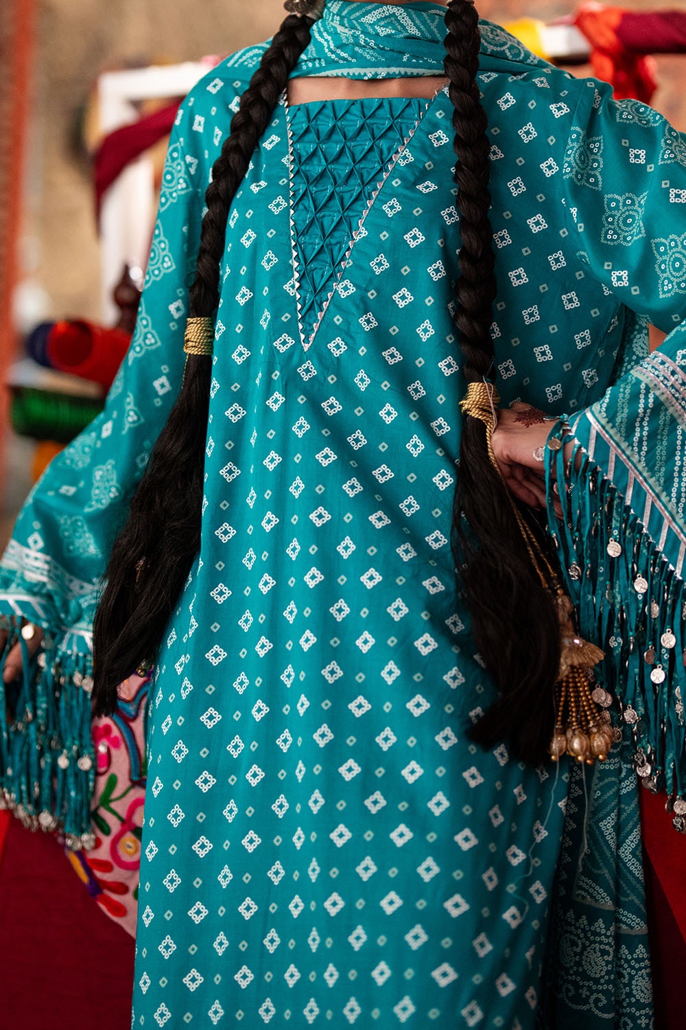 Gul Ahmed | Chunri Lawn 25 | CL-52178 B - Official Gul Ahmed stockist in UK - Sakeena London