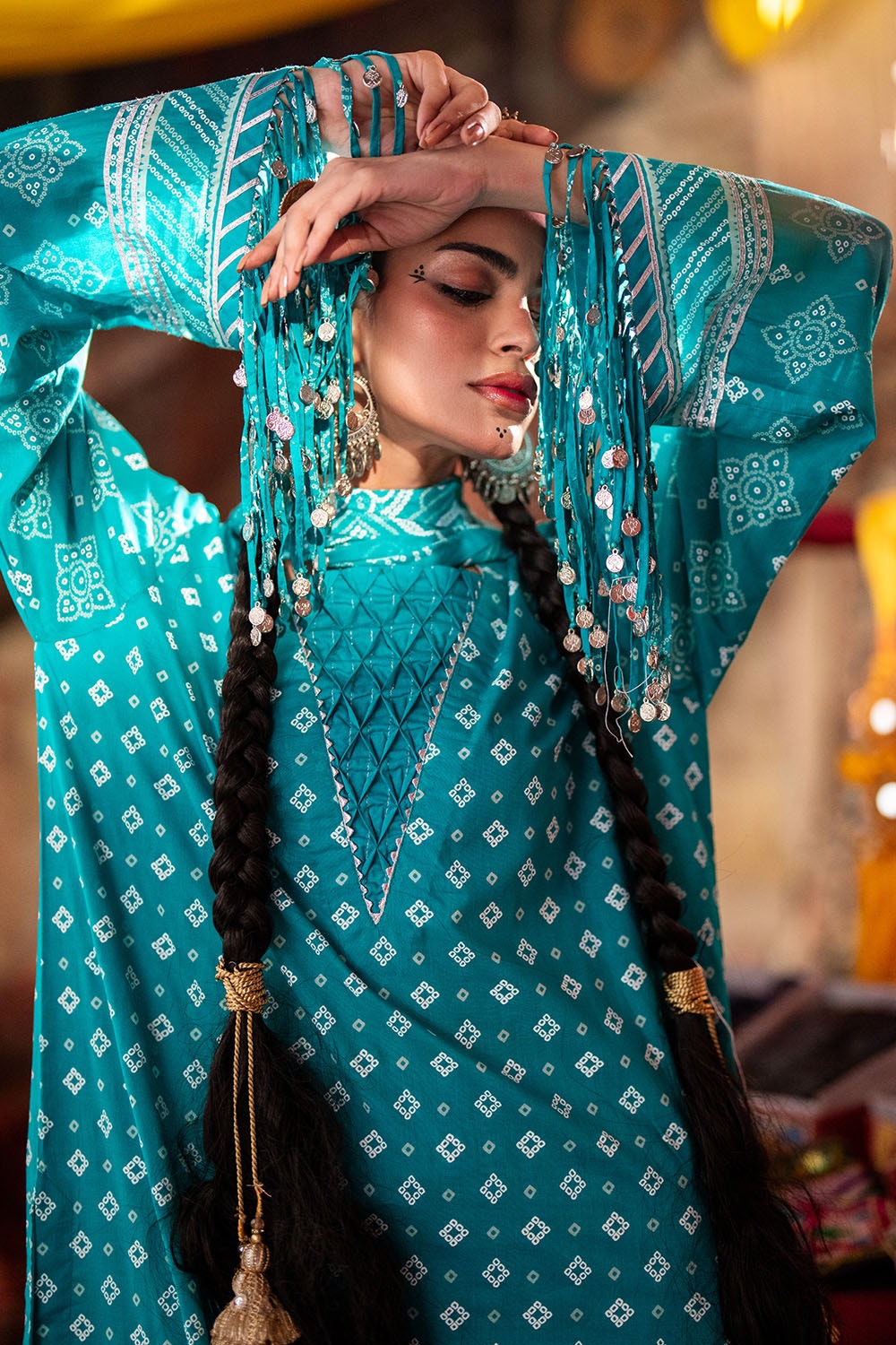 Gul Ahmed | Chunri Lawn 25 | CL-52178 B - Official Gul Ahmed stockist in UK - Sakeena London