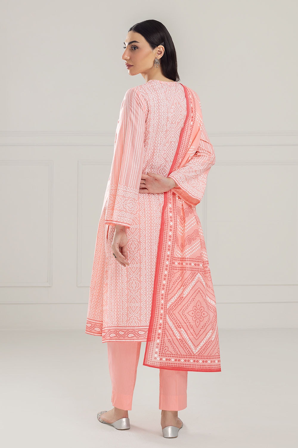 Gul Ahmed | Chunri Lawn 25 | CL-52179 A - Official Gul Ahmed stockist in UK - Sakeena London