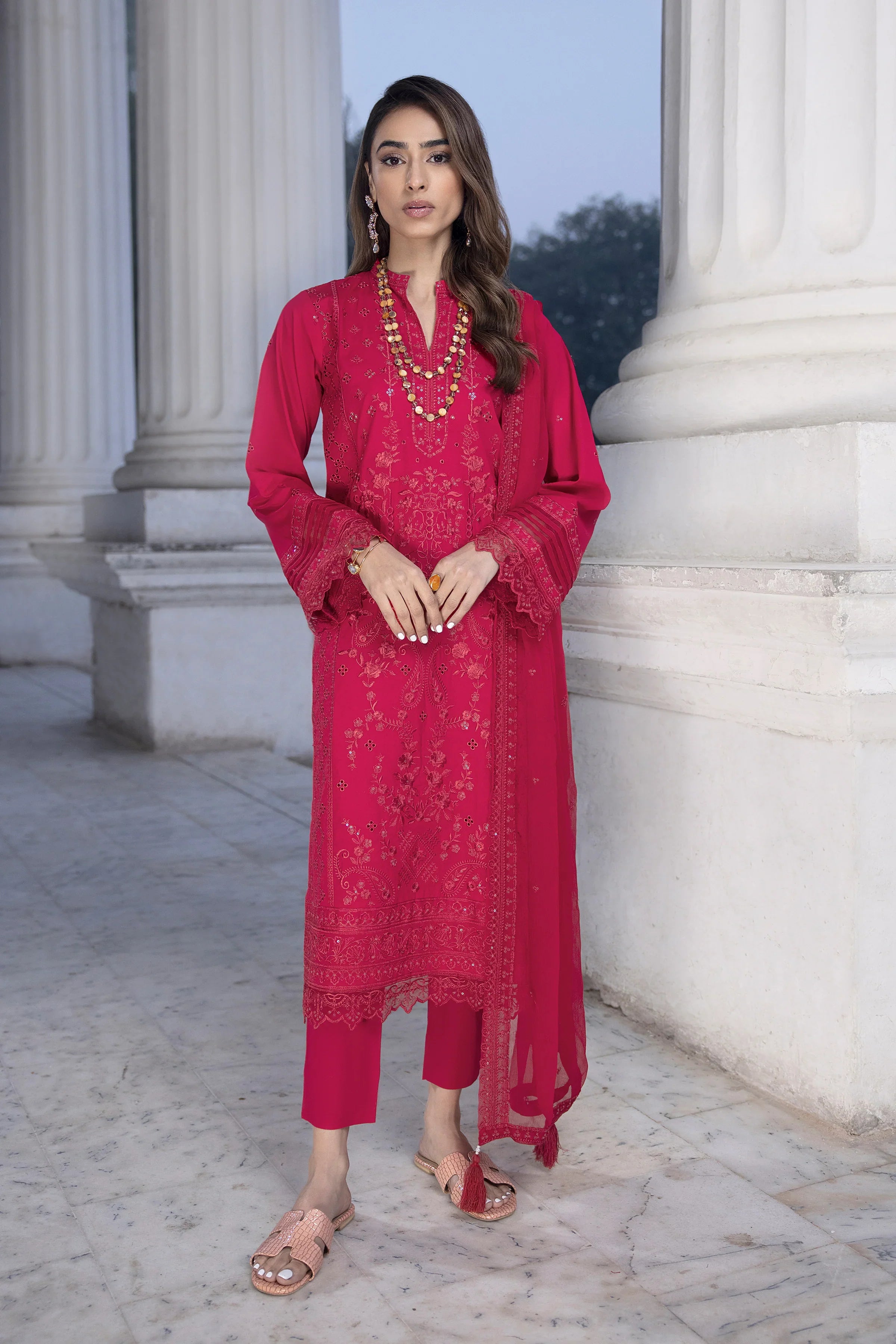 LSM | Spring Embroidered 24 | A-15 - Official LSM stockist in UK - Sakeena London