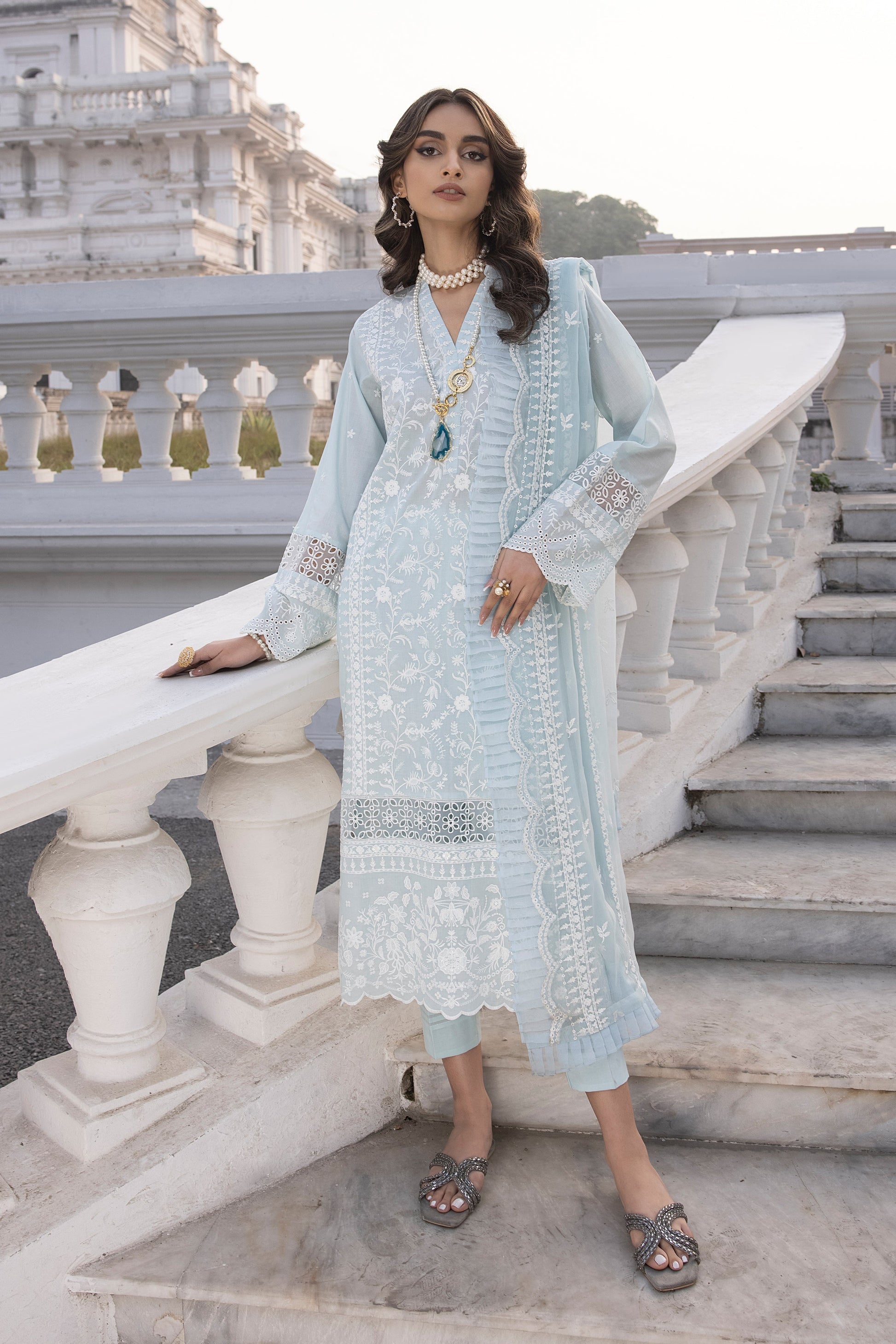 LSM | Spring Embroidered 24 | A-8 - Official LSM stockist in UK - Sakeena London