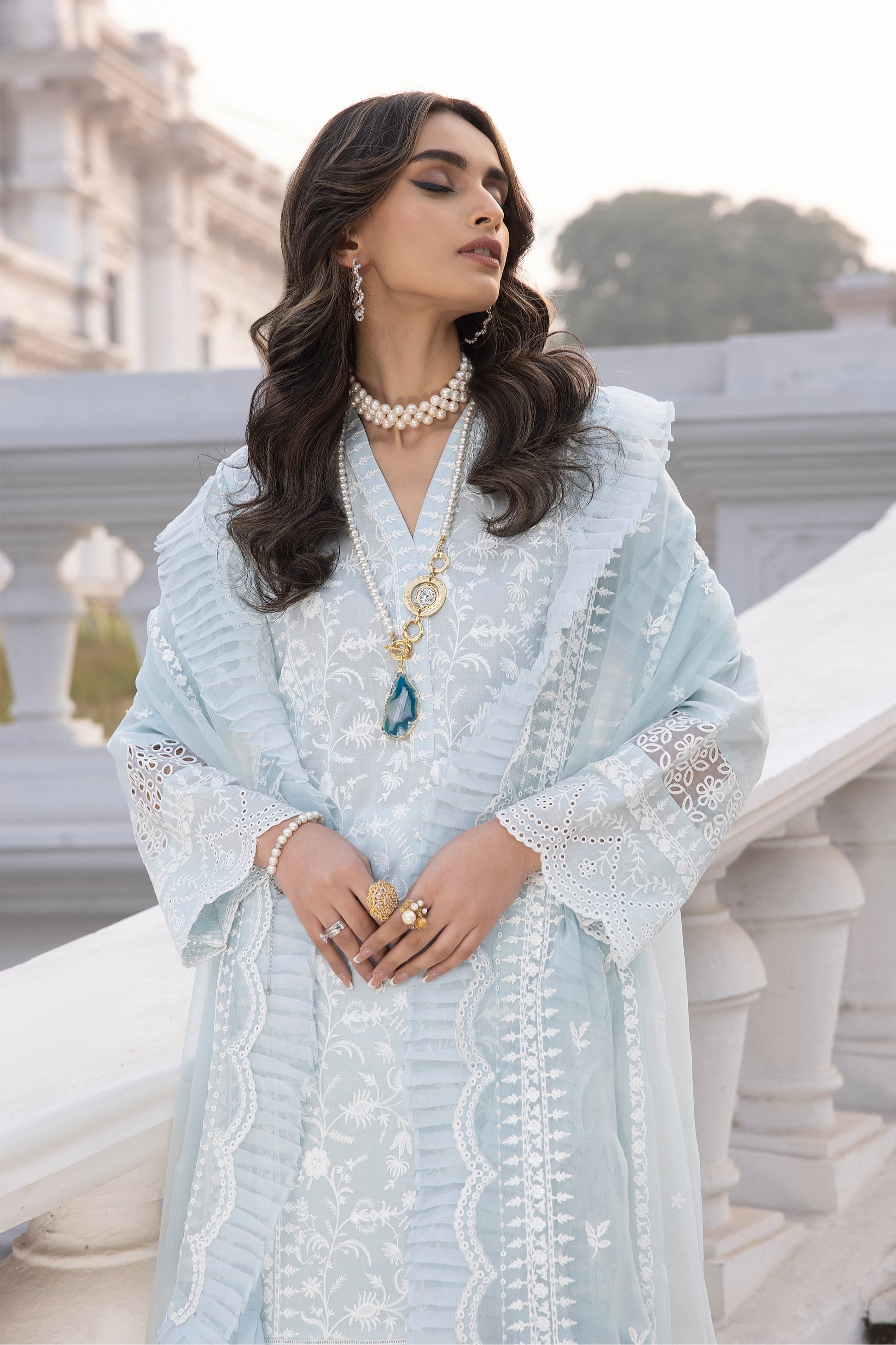 LSM | Spring Embroidered 24 | A-8 - Official LSM stockist in UK - Sakeena London
