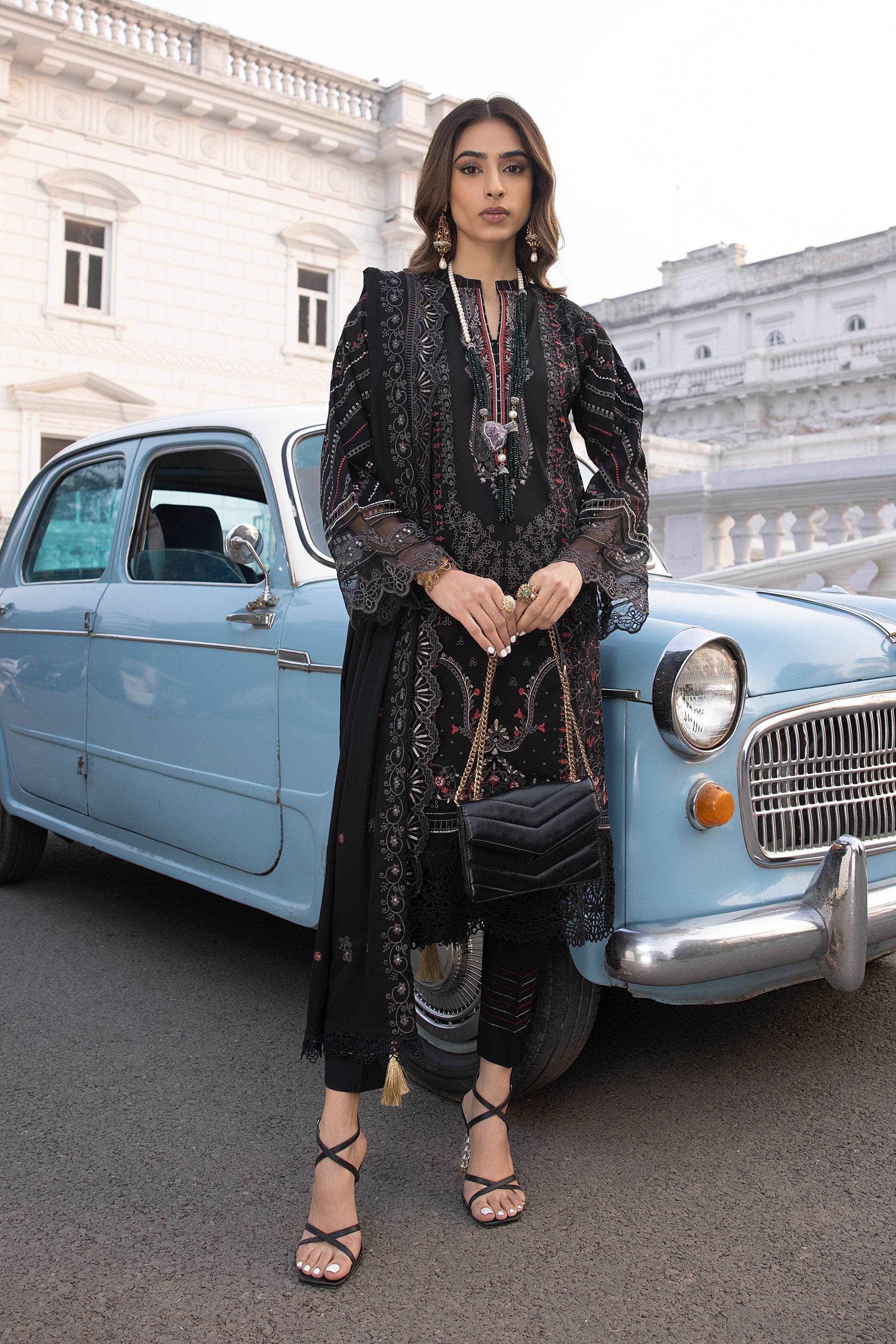 LSM | Spring Embroidered 24 | A-7 - Official LSM stockist in UK - Sakeena London