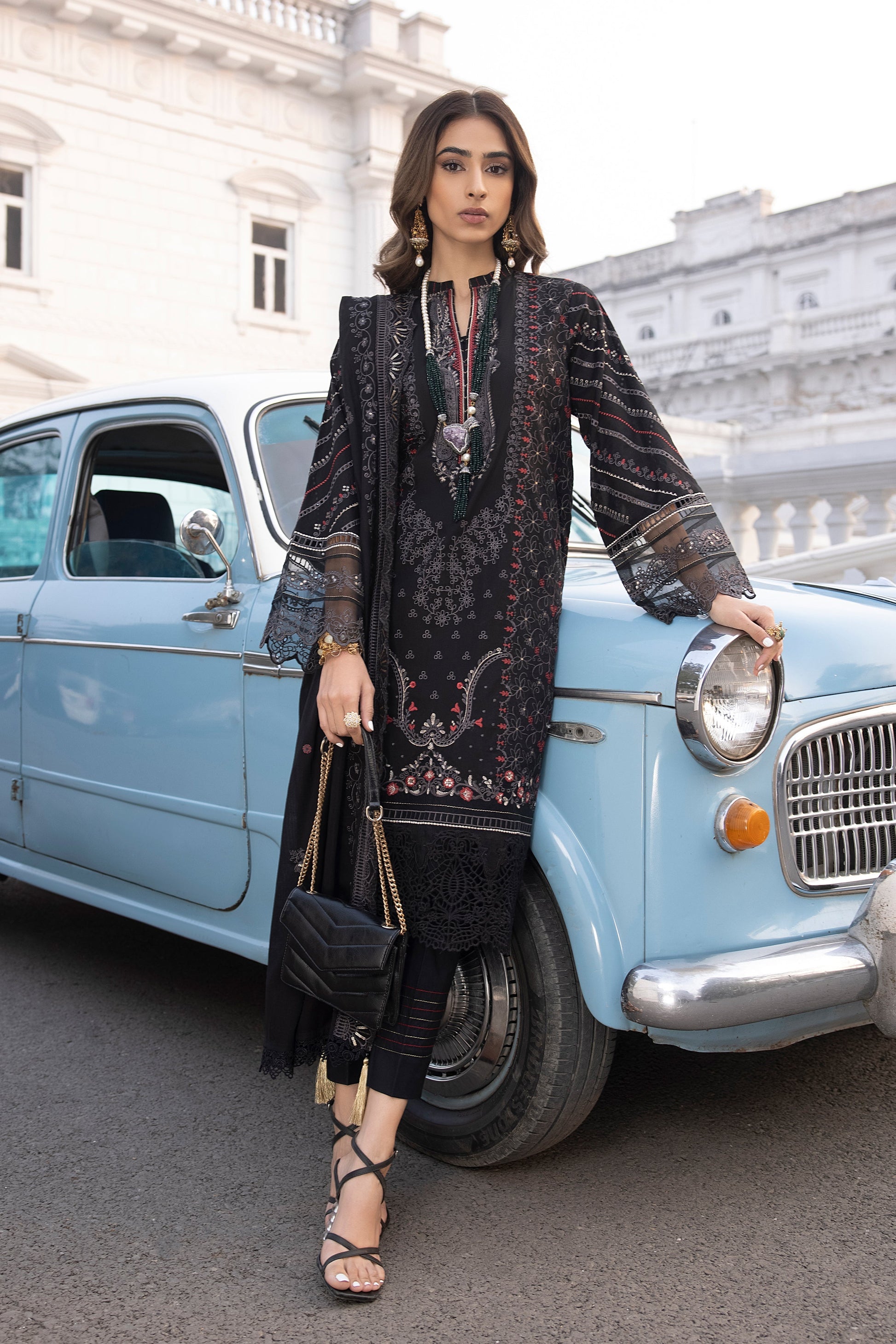 LSM | Spring Embroidered 24 | A-7 - Official LSM stockist in UK - Sakeena London