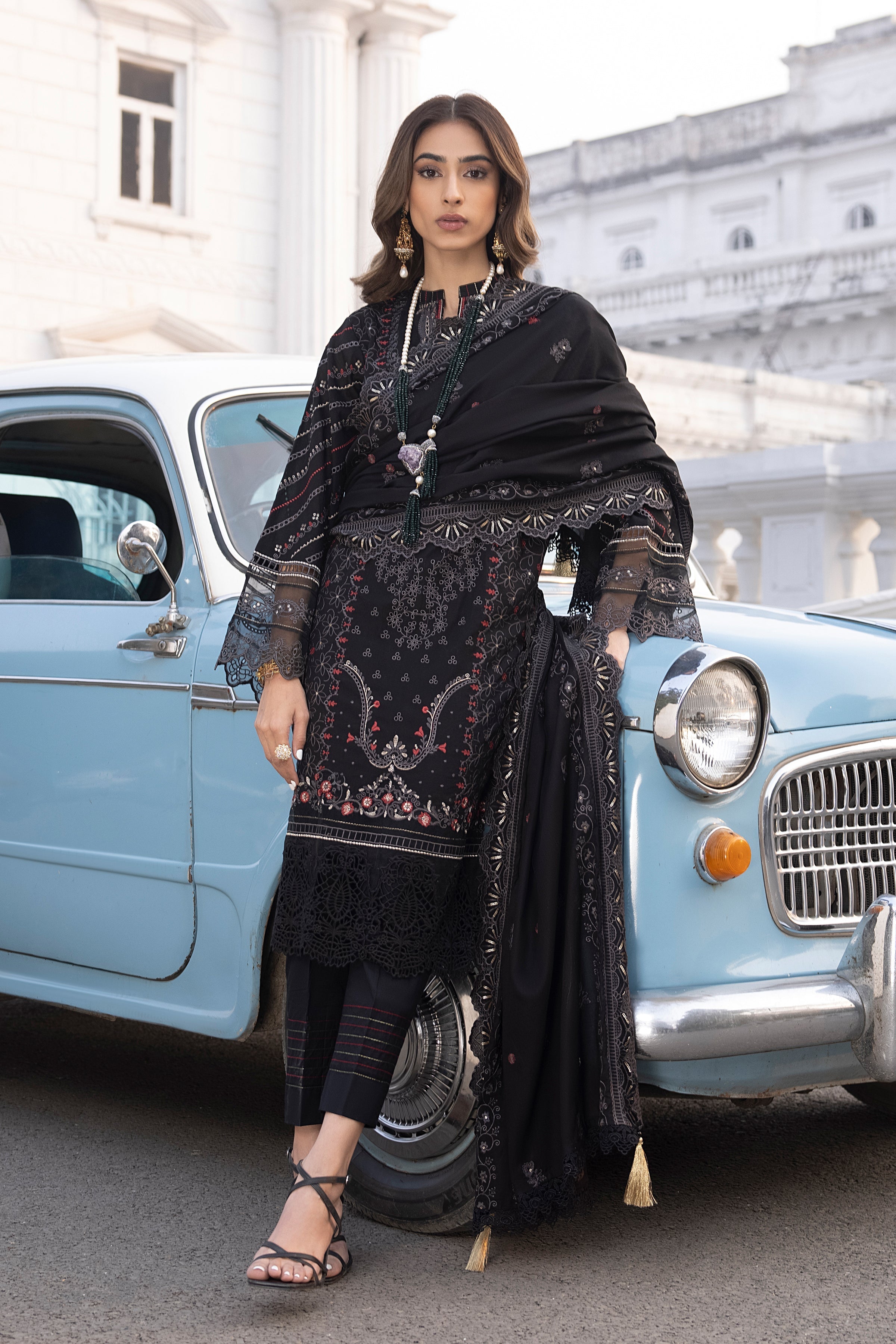 LSM | Spring Embroidered 24 | A-7 - Official LSM stockist in UK - Sakeena London