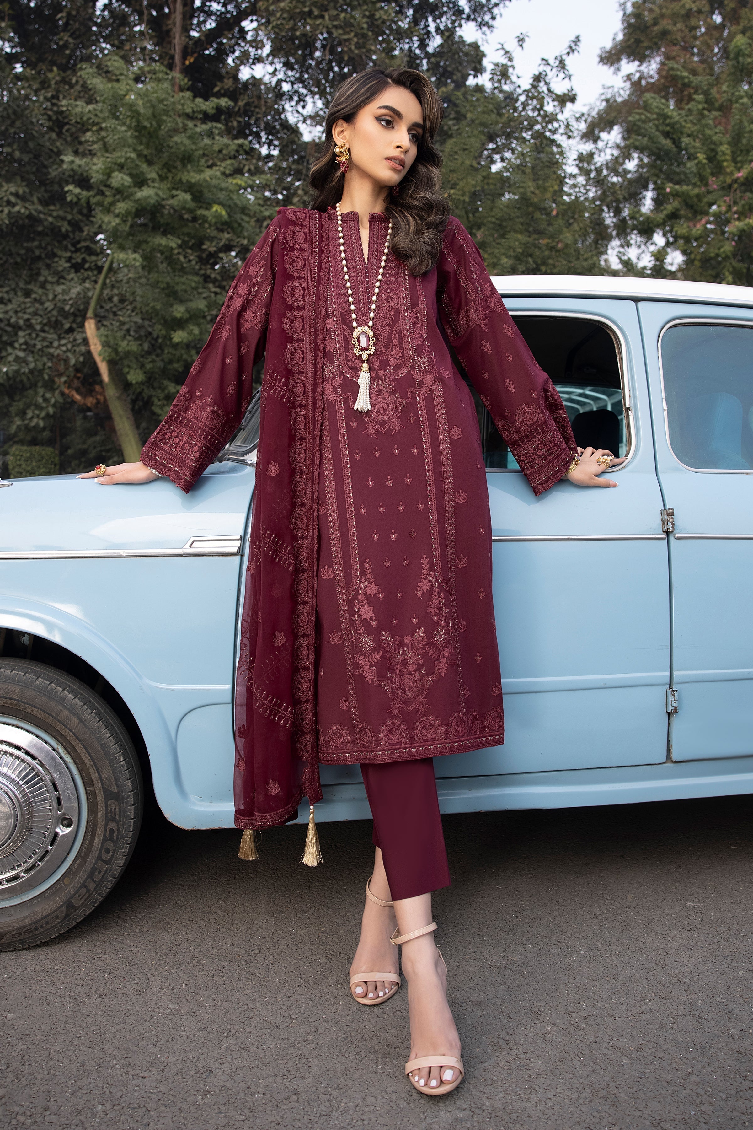 LSM | Spring Embroidered 24 | A-10 - Official LSM stockist in UK - Sakeena London