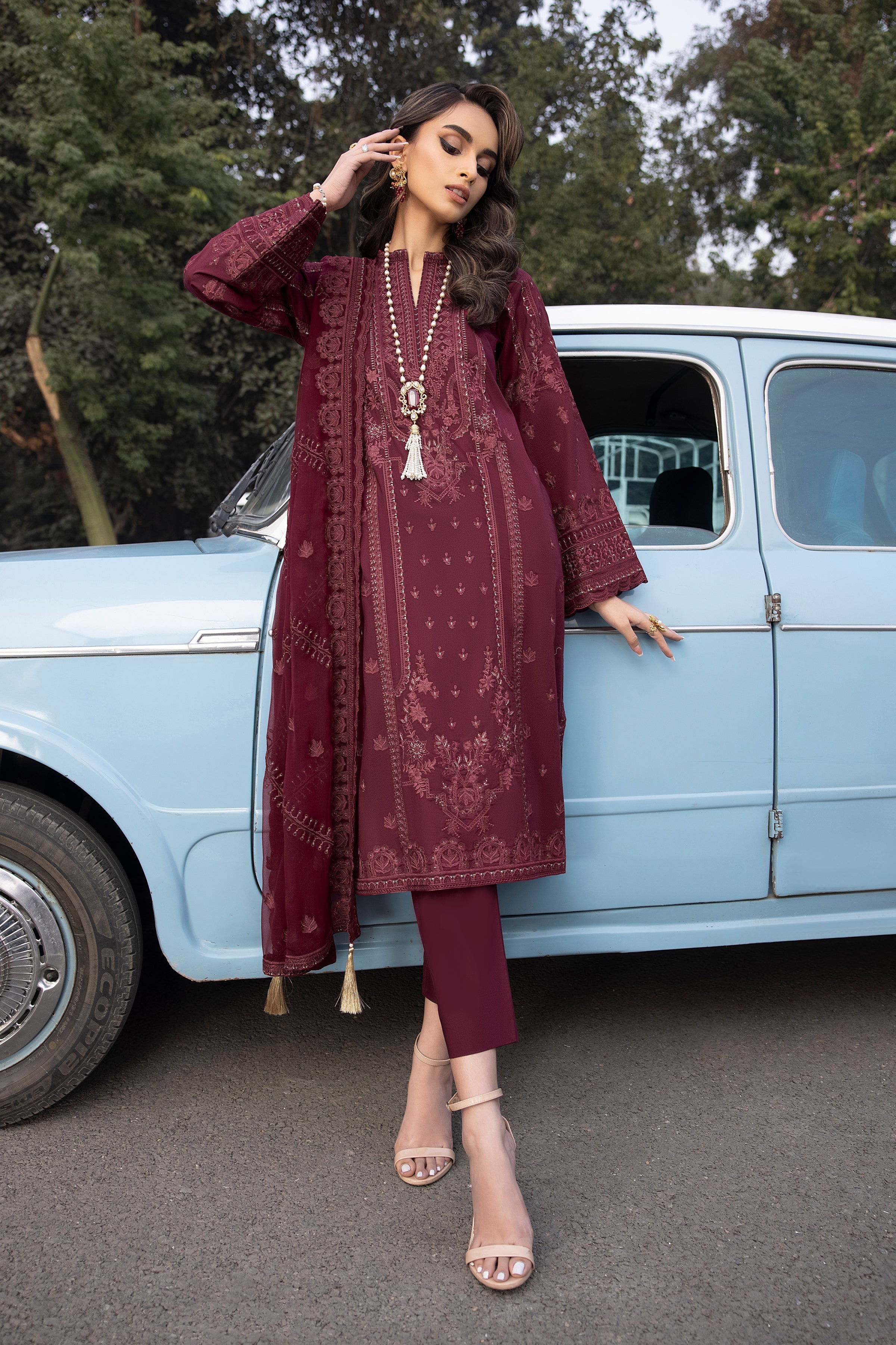 LSM | Spring Embroidered 24 | A-10 - Official LSM stockist in UK - Sakeena London