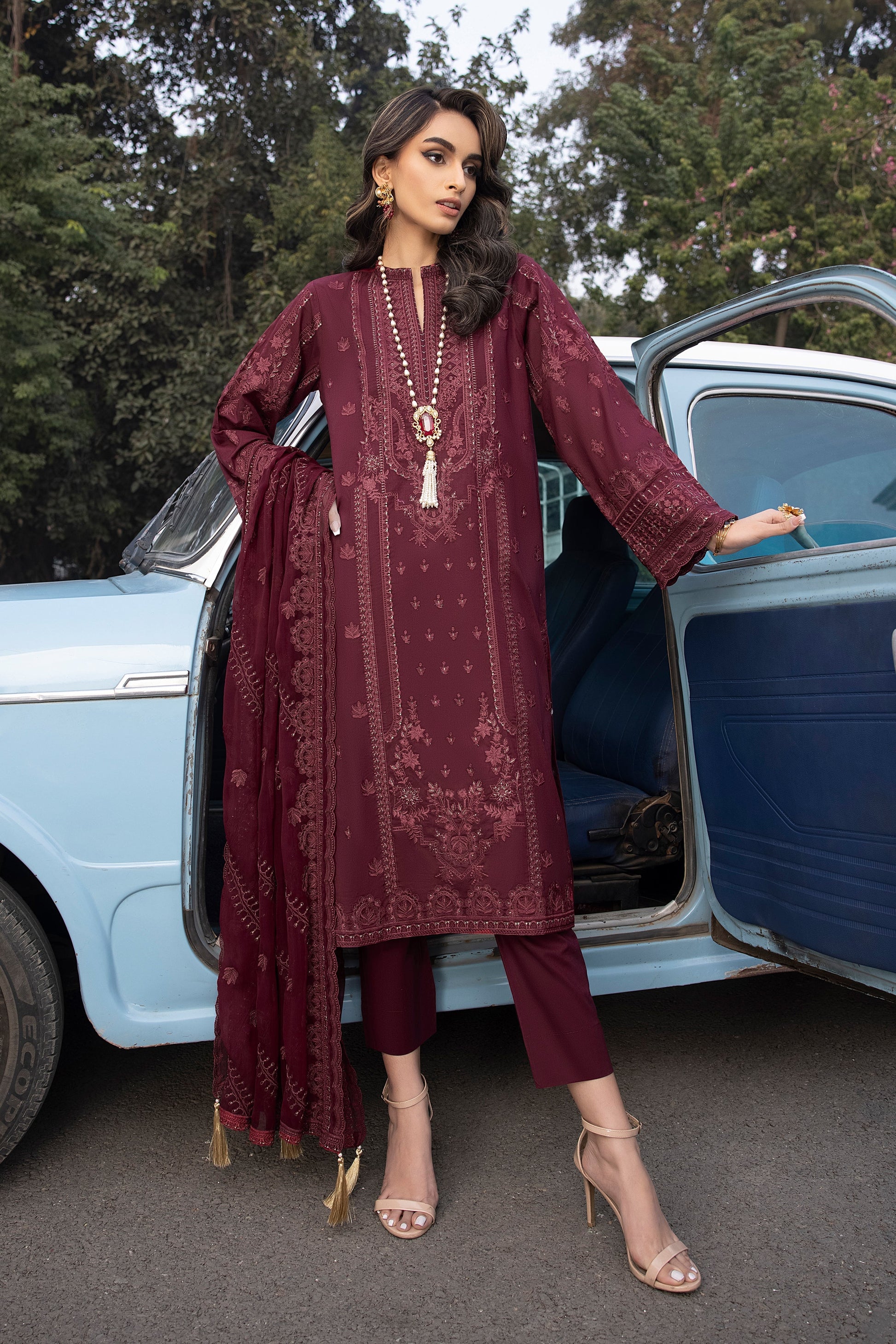 LSM | Spring Embroidered 24 | A-10 - Official LSM stockist in UK - Sakeena London