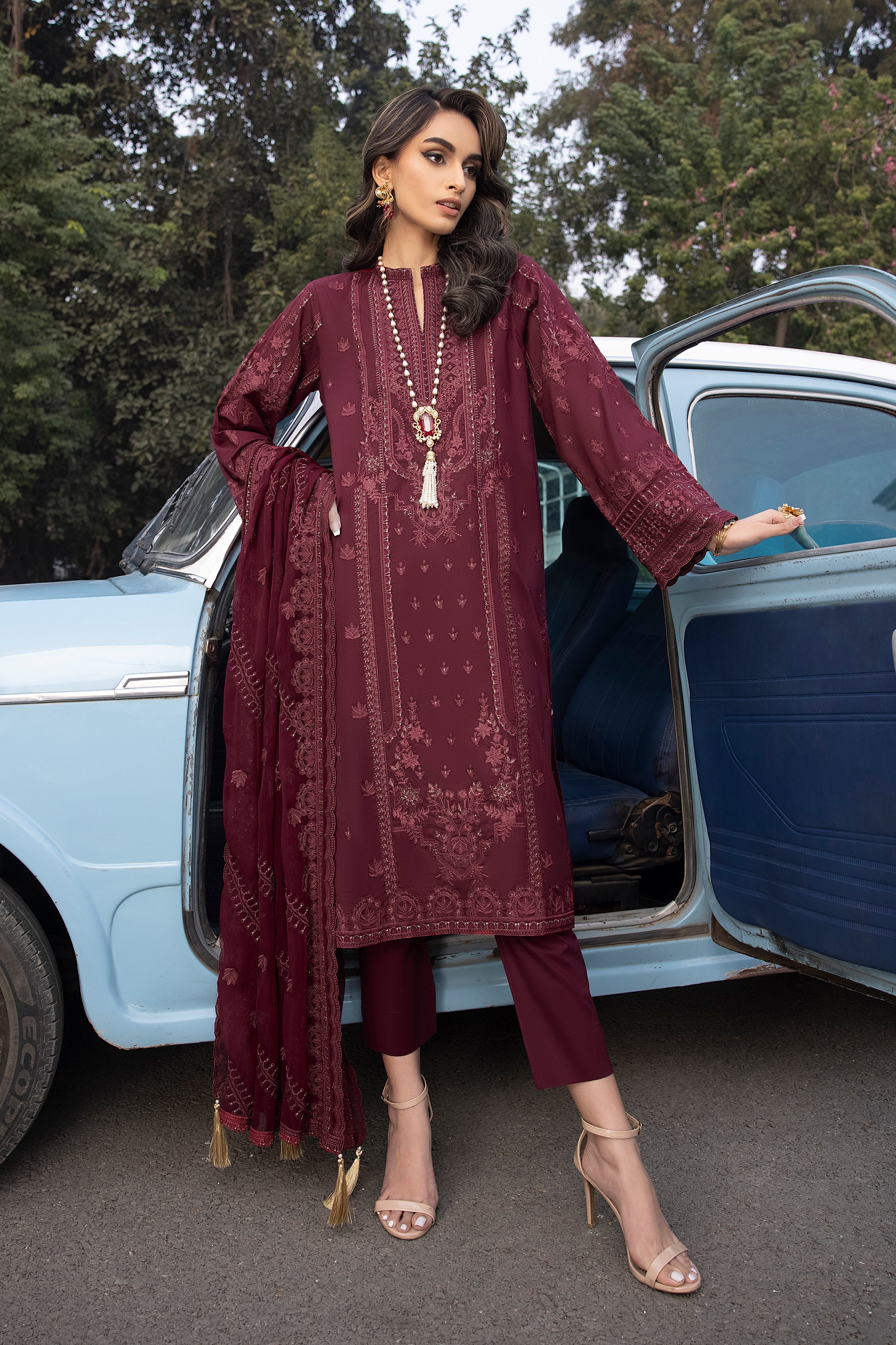 LSM | Spring Embroidered 24 | A-10 - Official LSM stockist in UK - Sakeena London