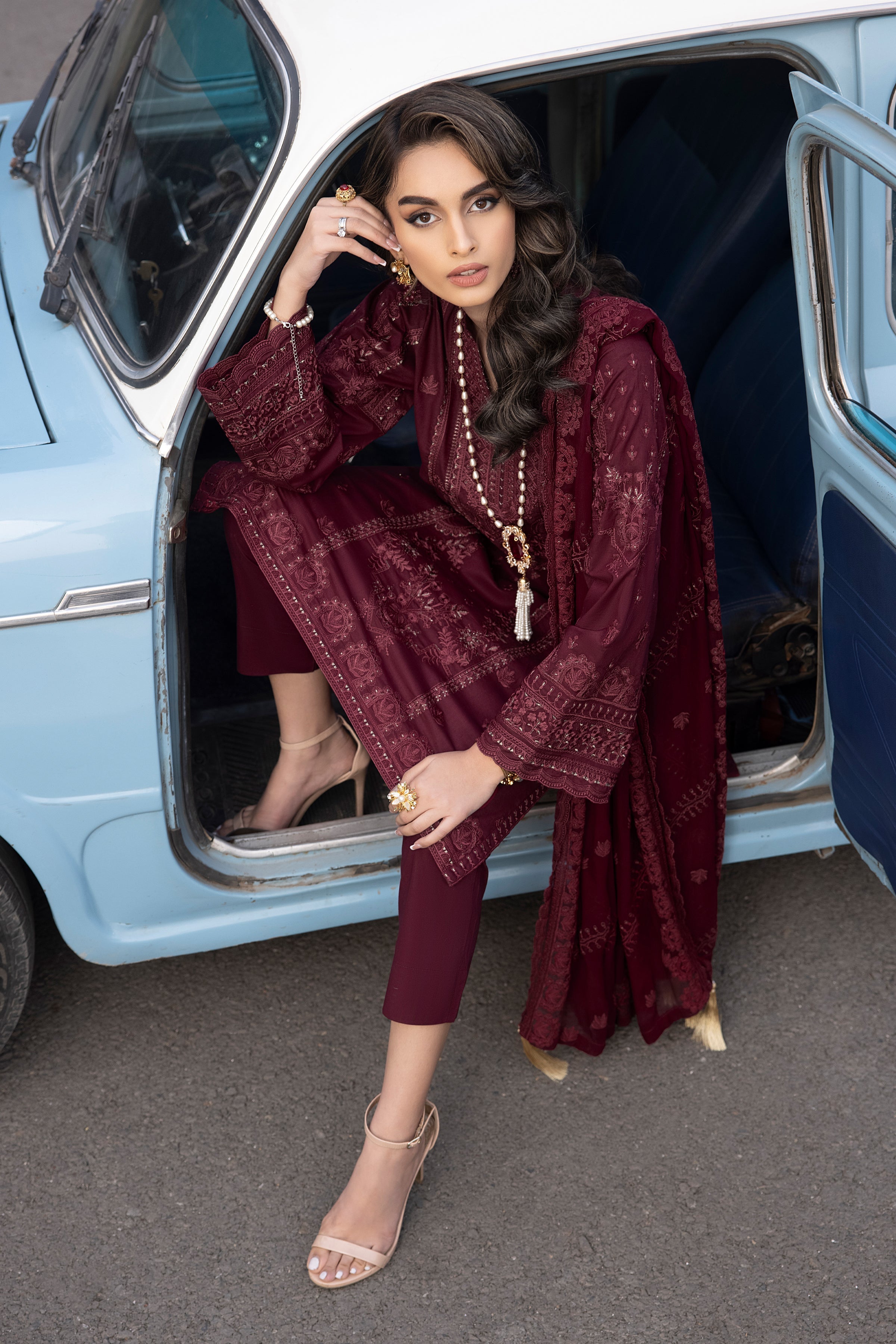 LSM | Spring Embroidered 24 | A-10 - Official LSM stockist in UK - Sakeena London