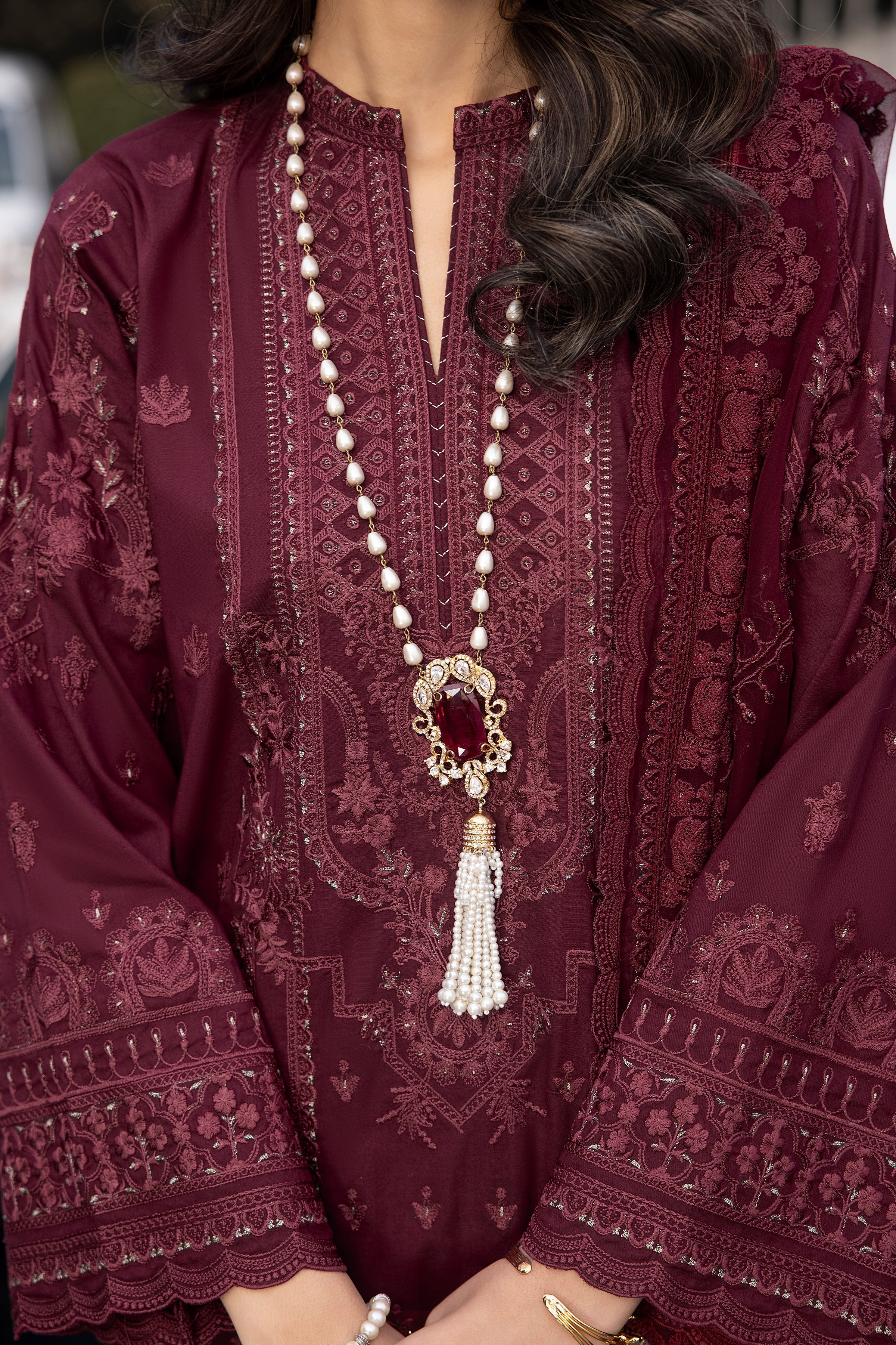 LSM | Spring Embroidered 24 | A-10 - Official LSM stockist in UK - Sakeena London