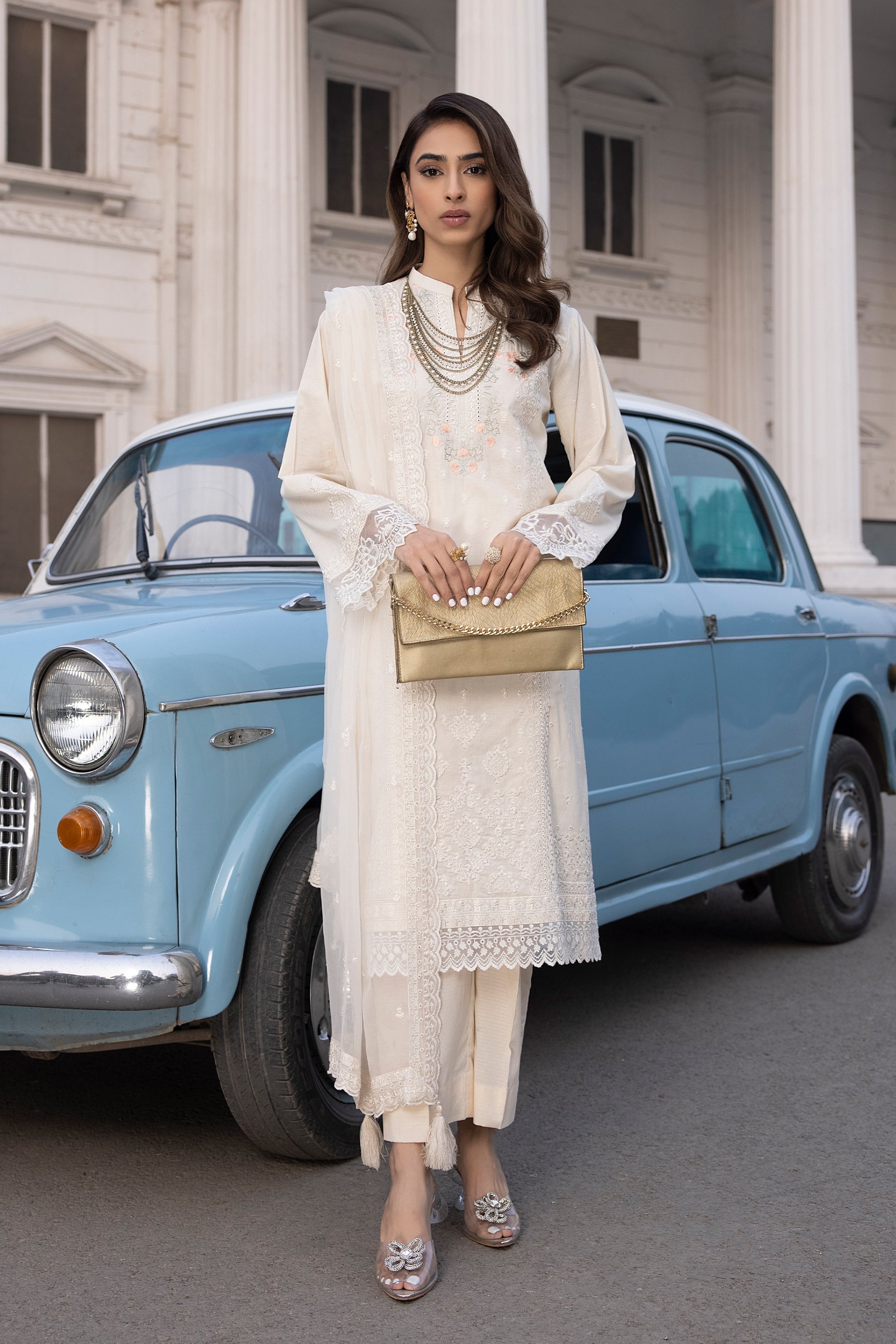 LSM | Spring Embroidered 24 | A-11 - Official LSM stockist in UK - Sakeena London