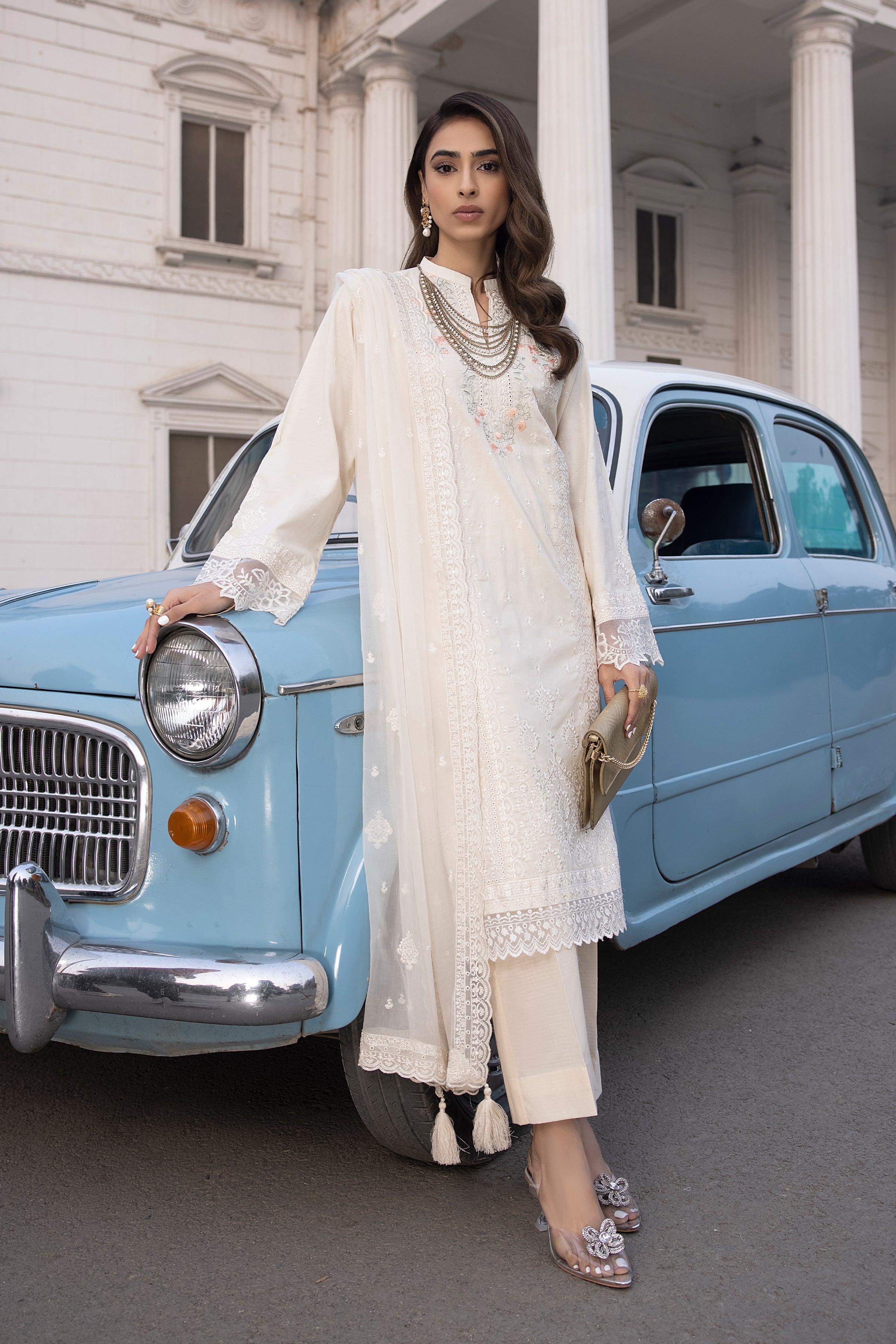LSM | Spring Embroidered 24 | A-11 - Official LSM stockist in UK - Sakeena London