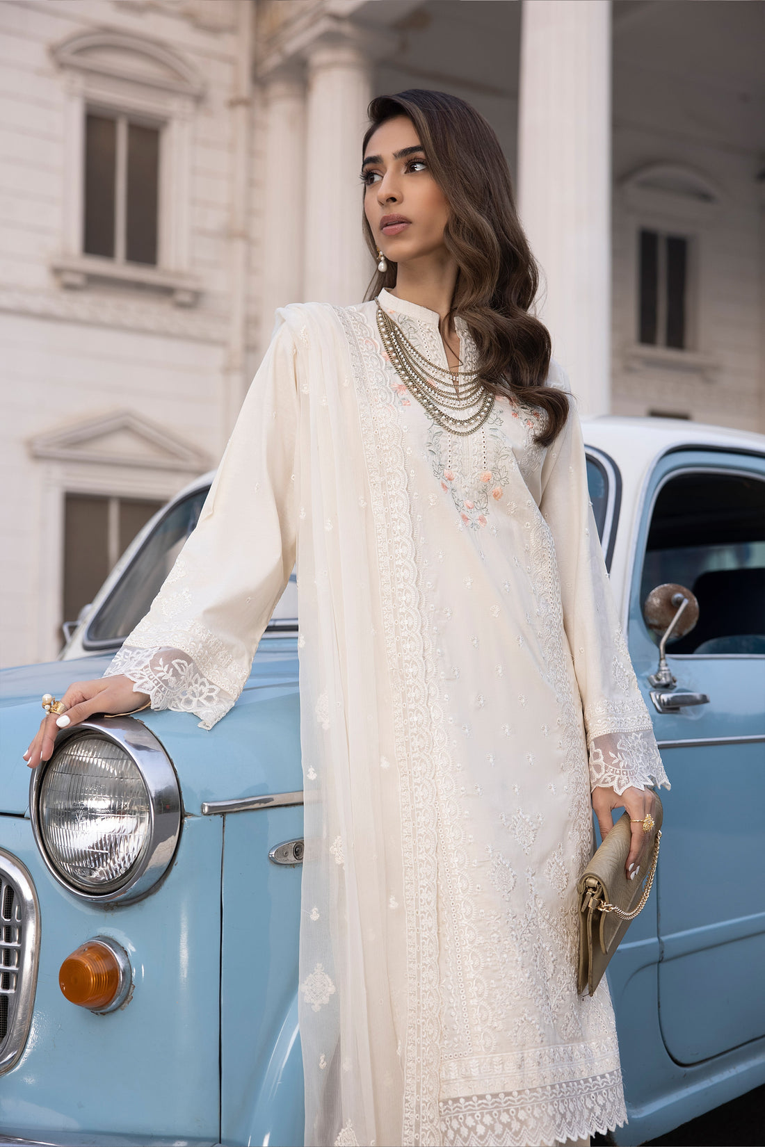 LSM | Spring Embroidered 24 | A-11 - Official LSM stockist in UK - Sakeena London