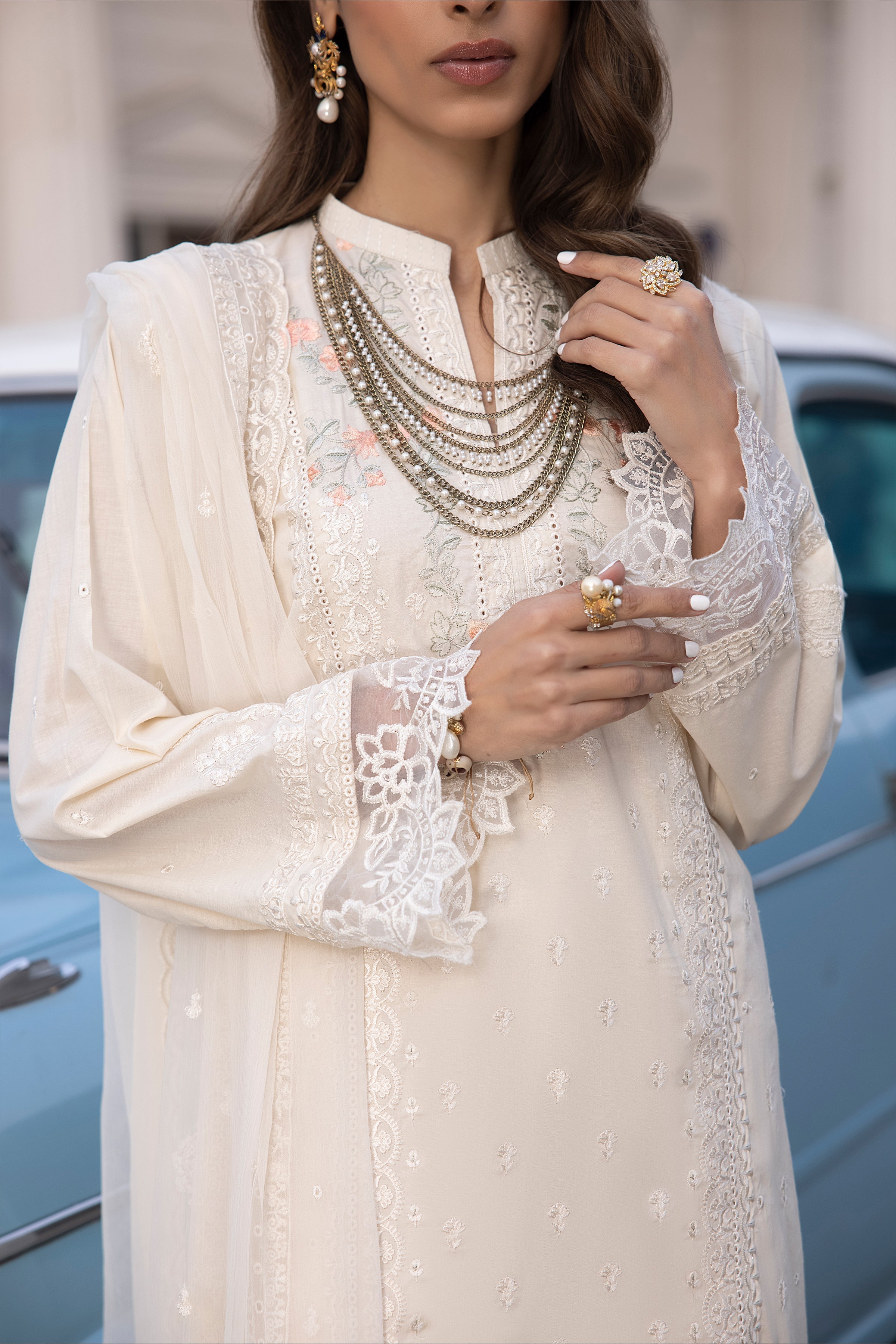 LSM | Spring Embroidered 24 | A-11 - Official LSM stockist in UK - Sakeena London
