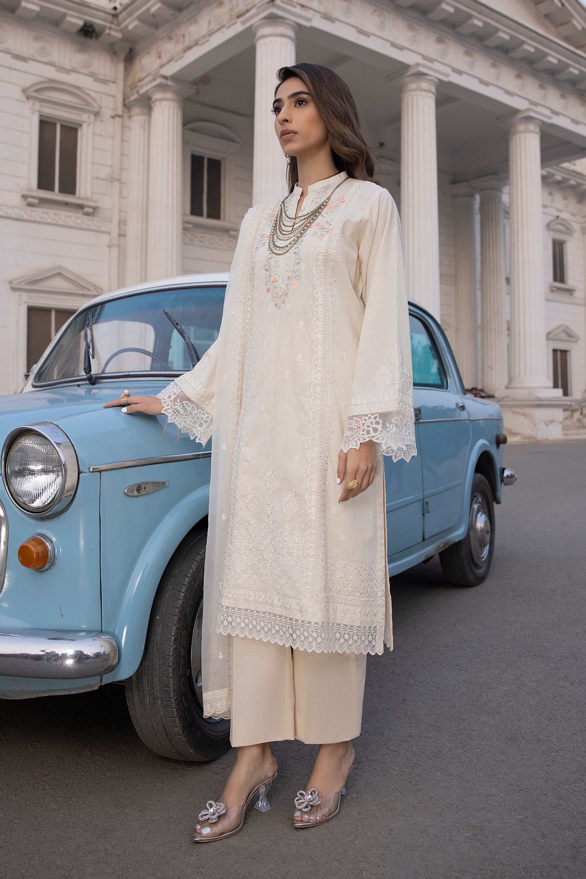 LSM | Spring Embroidered 24 | A-11 - Official LSM stockist in UK - Sakeena London