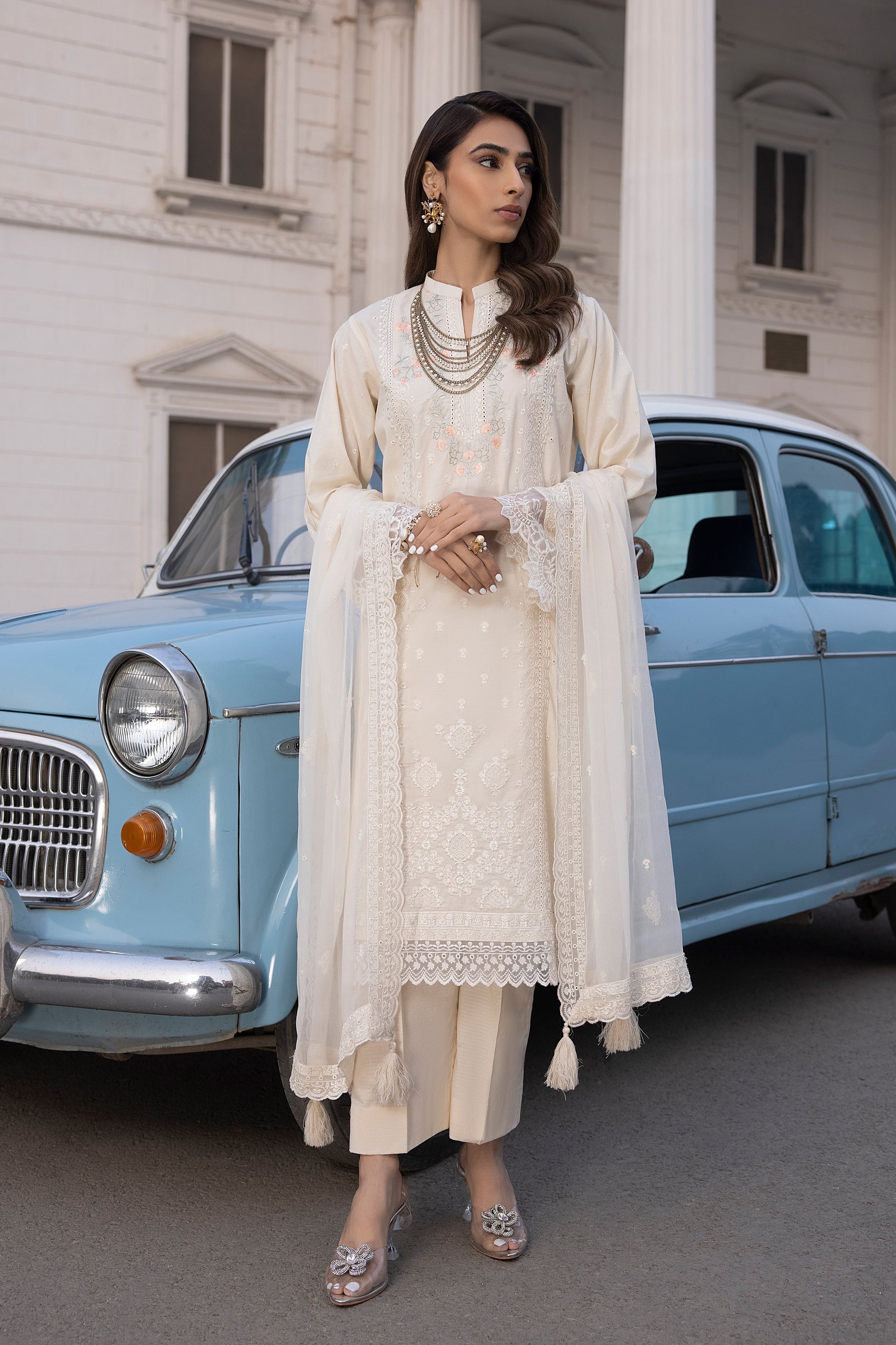 LSM | Spring Embroidered 24 | A-11 - Official LSM stockist in UK - Sakeena London