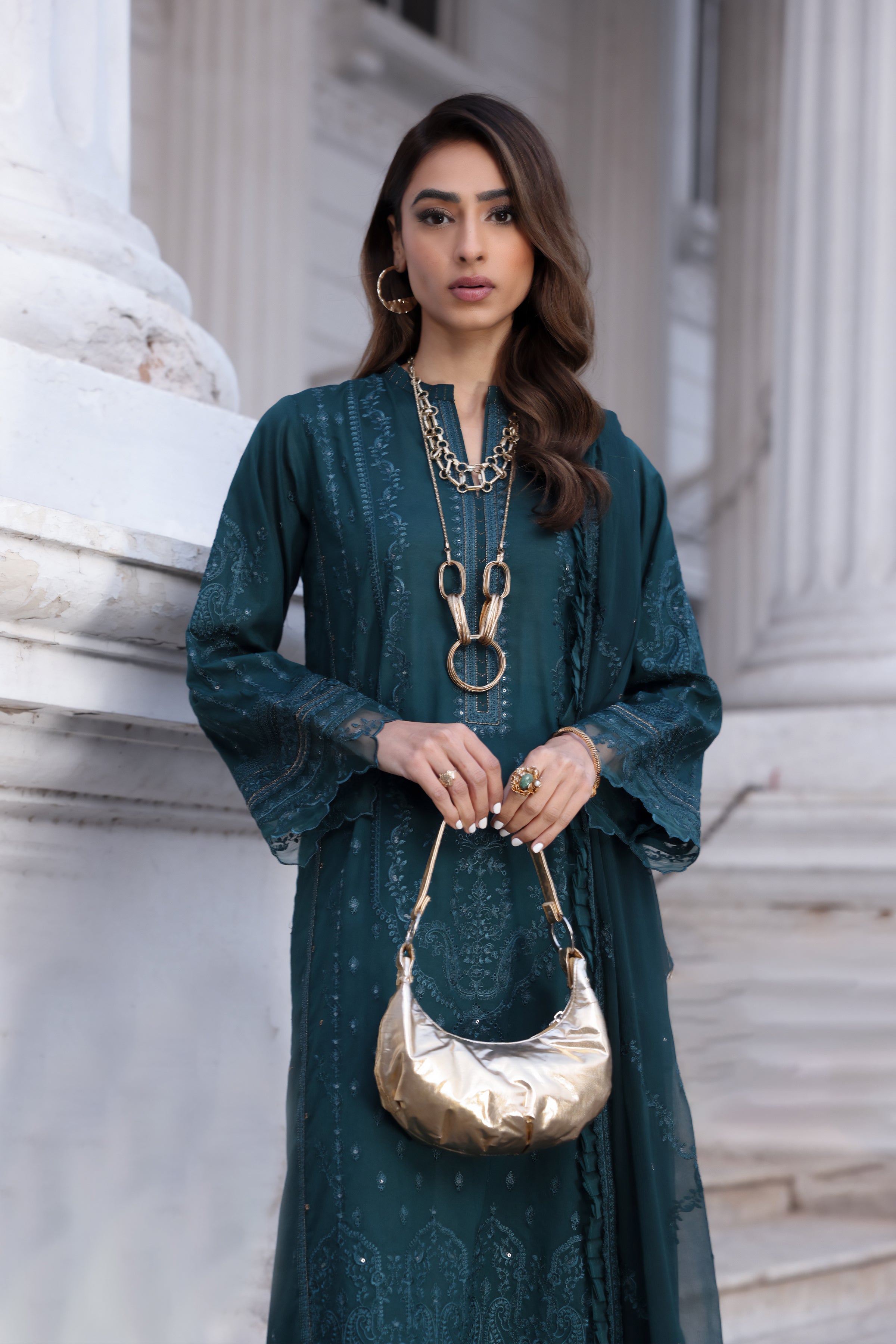 LSM | Spring Embroidered 24 | A-13 - Official LSM stockist in UK - Sakeena London