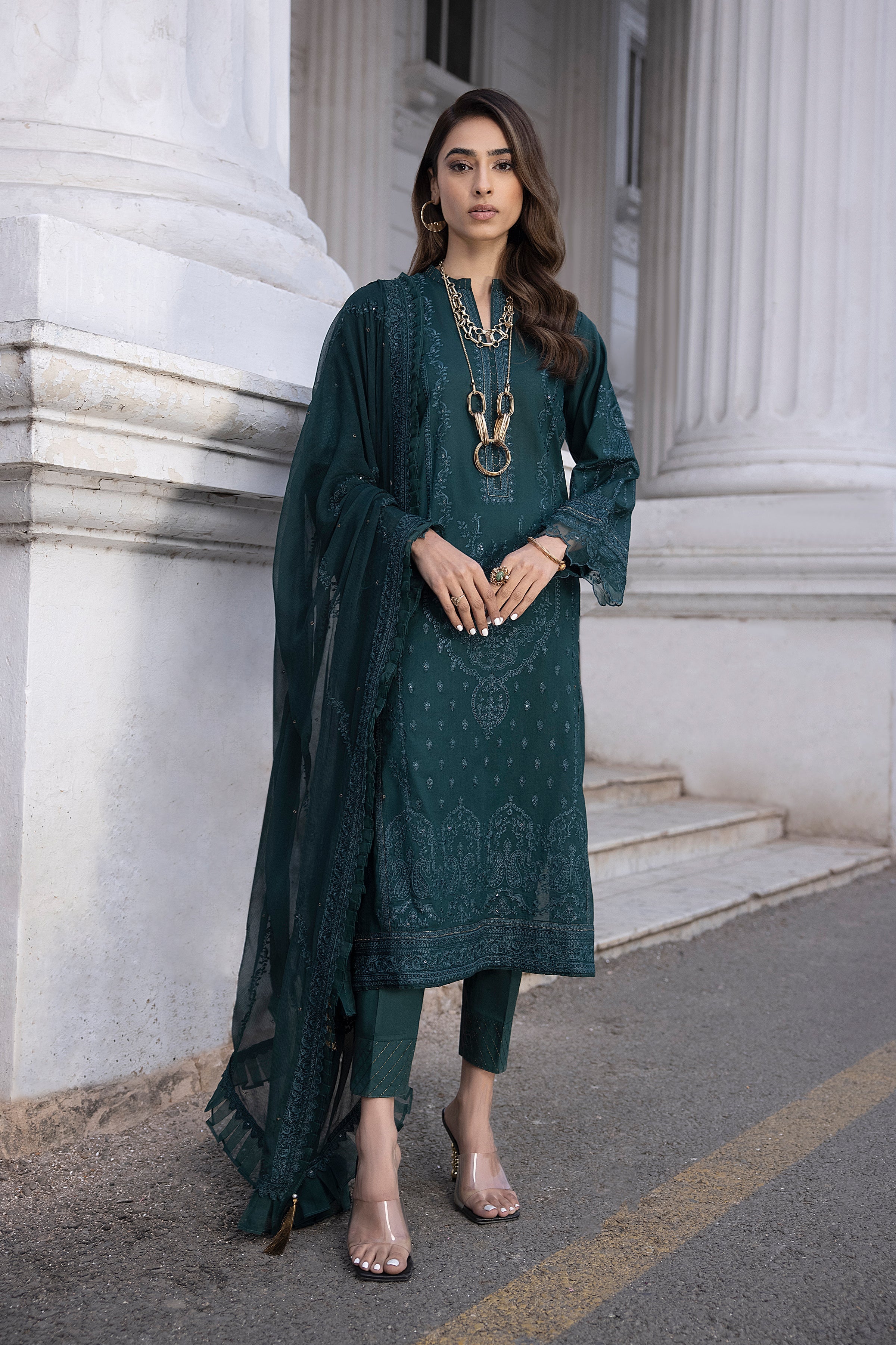 LSM | Spring Embroidered 24 | A-13 - Official LSM stockist in UK - Sakeena London