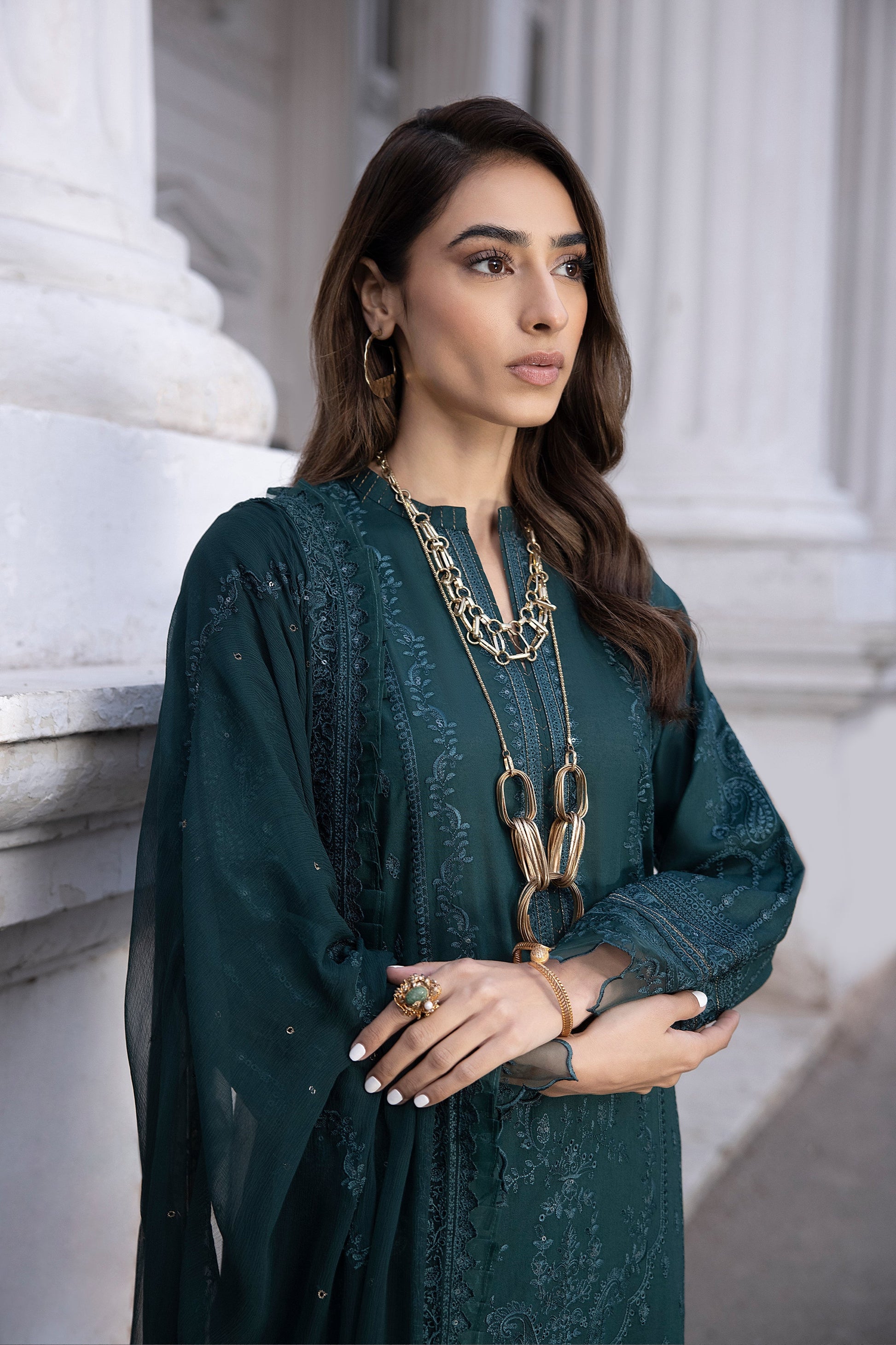 LSM | Spring Embroidered 24 | A-13 - Official LSM stockist in UK - Sakeena London