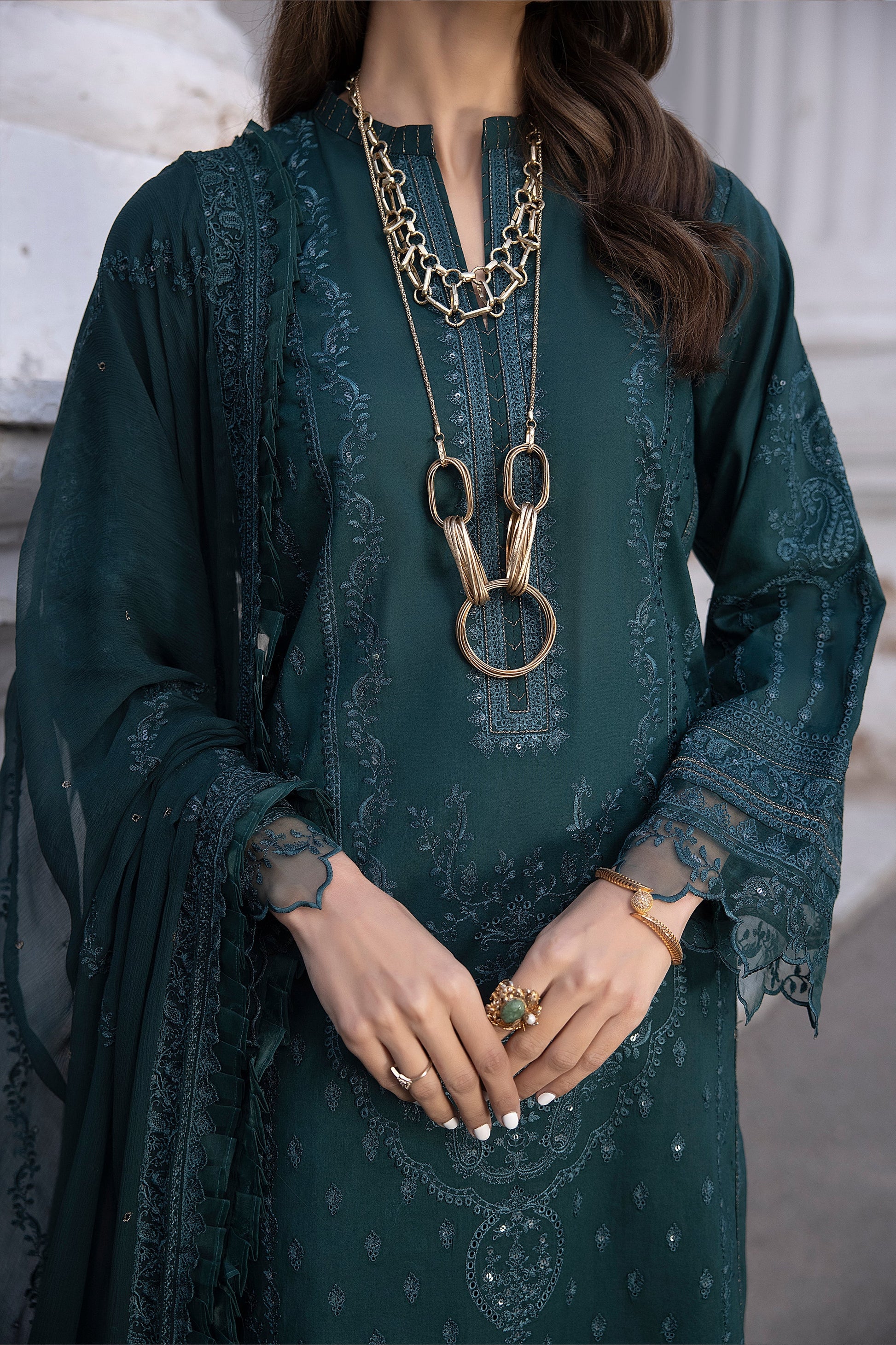 LSM | Spring Embroidered 24 | A-13 - Official LSM stockist in UK - Sakeena London