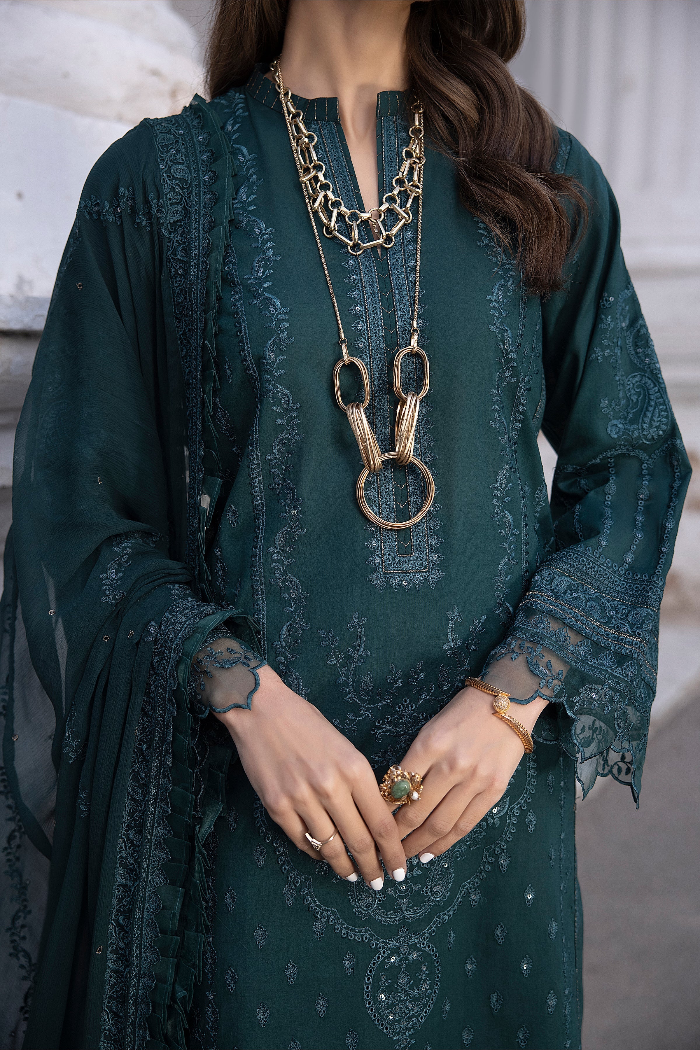 LSM | Spring Embroidered 24 | A-13 - Official LSM stockist in UK - Sakeena London