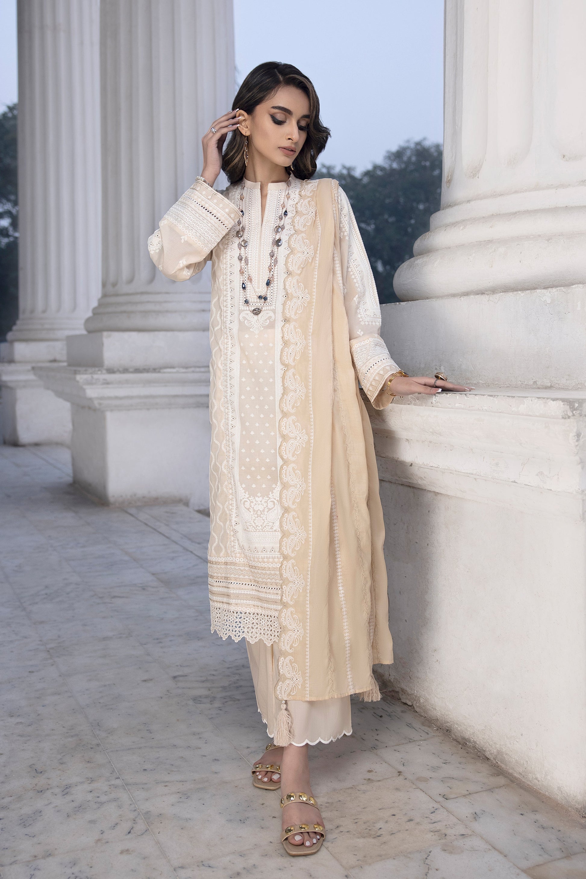 LSM | Spring Embroidered 24 | A-6 - Official LSM stockist in UK - Sakeena London