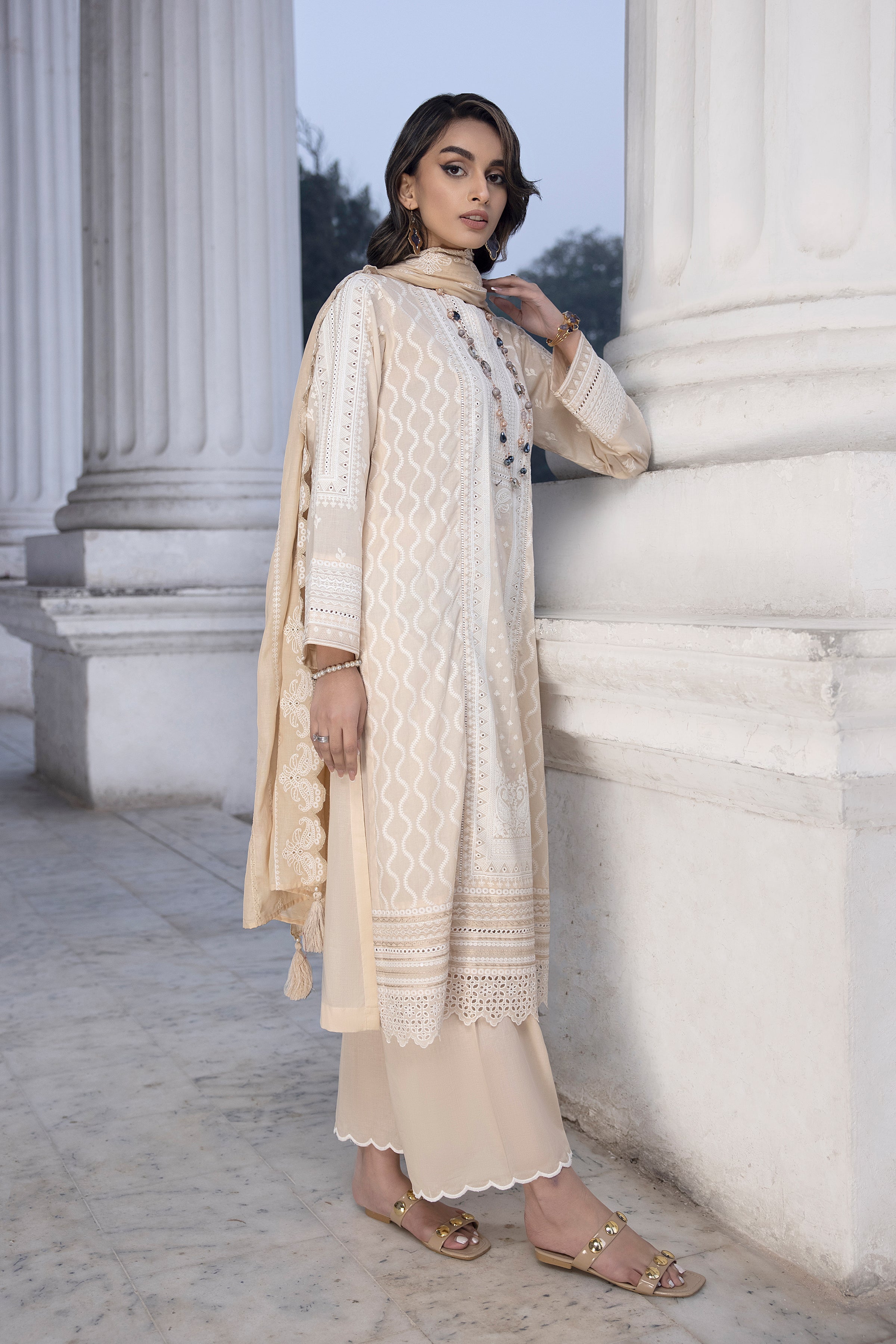 LSM | Spring Embroidered 24 | A-6 - Official LSM stockist in UK - Sakeena London