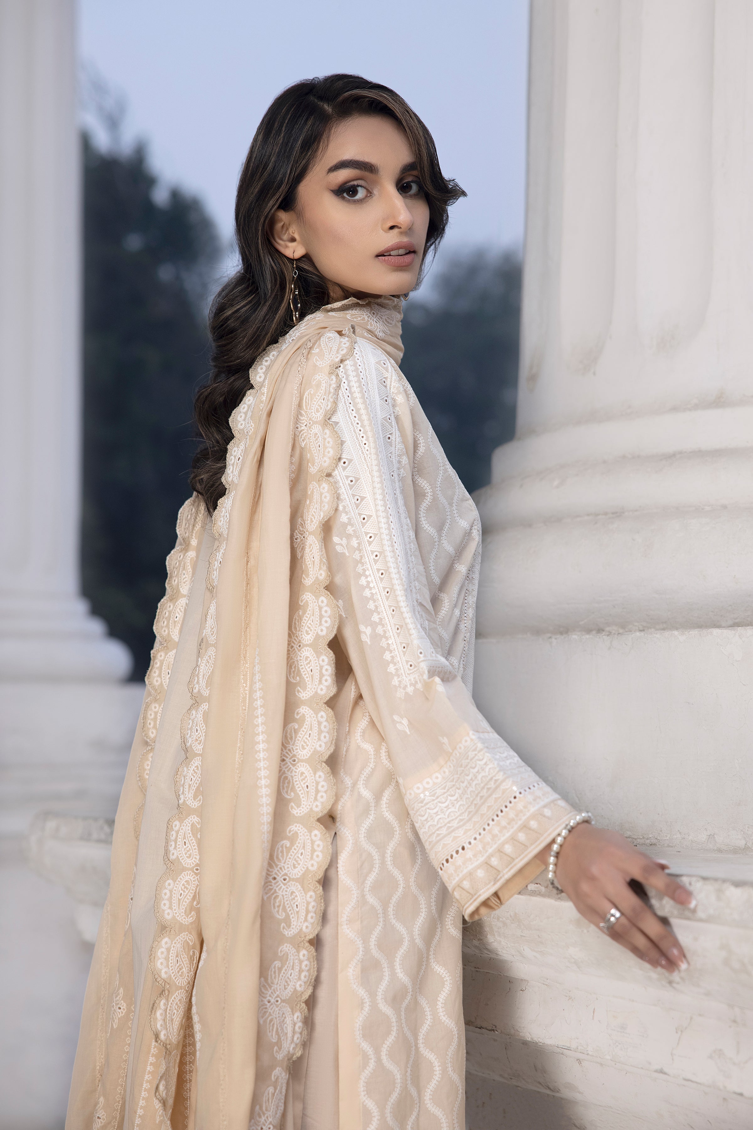 LSM | Spring Embroidered 24 | A-6 - Official LSM stockist in UK - Sakeena London