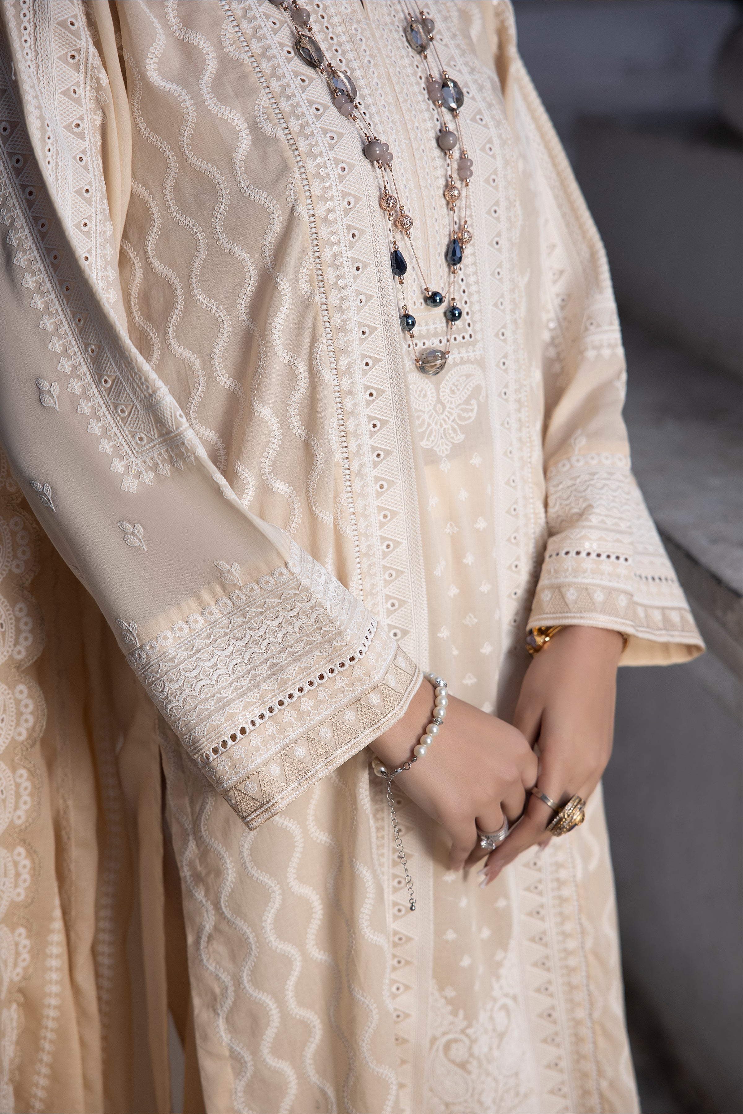 LSM | Spring Embroidered 24 | A-6 - Official LSM stockist in UK - Sakeena London