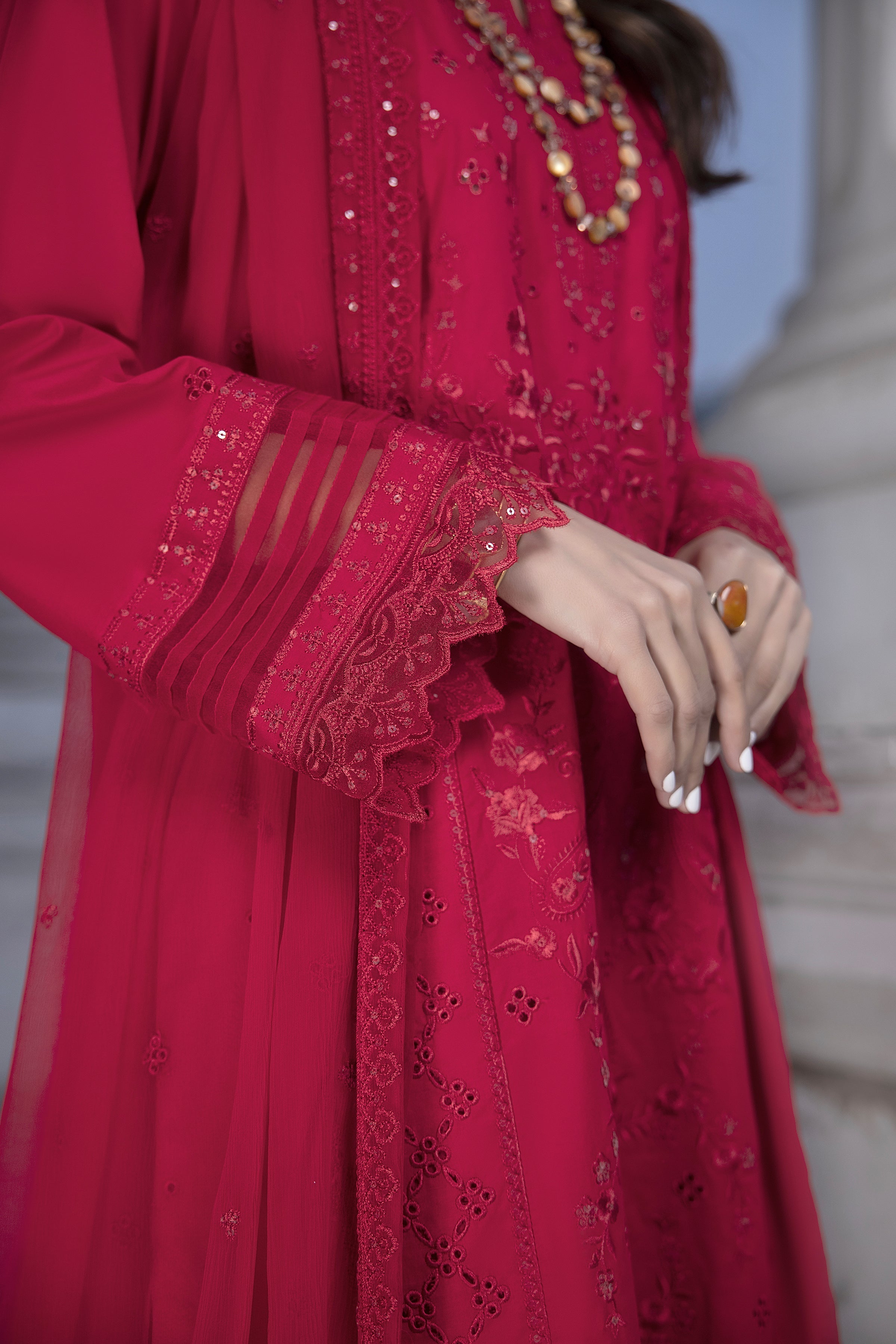 LSM | Spring Embroidered 24 | A-15 - Official LSM stockist in UK - Sakeena London