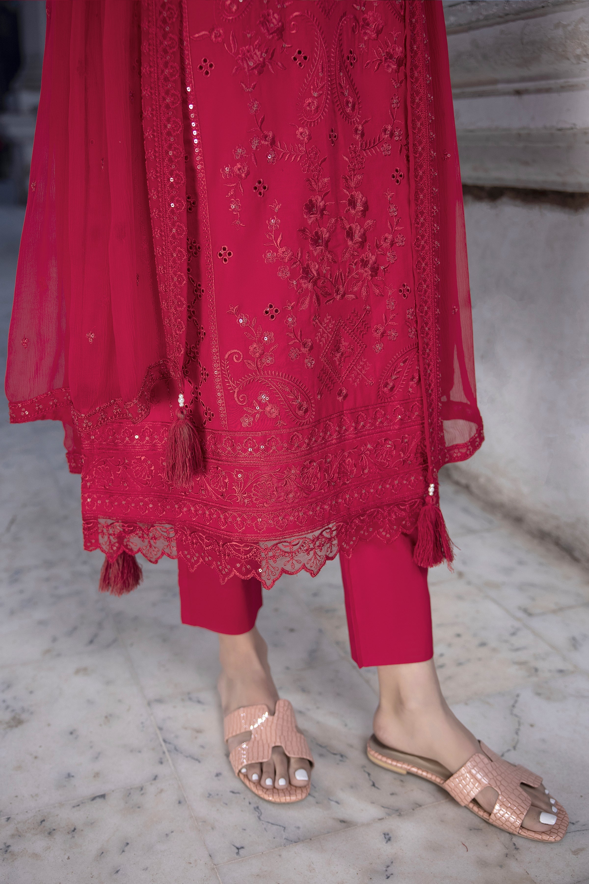 LSM | Spring Embroidered 24 | A-15 - Official LSM stockist in UK - Sakeena London