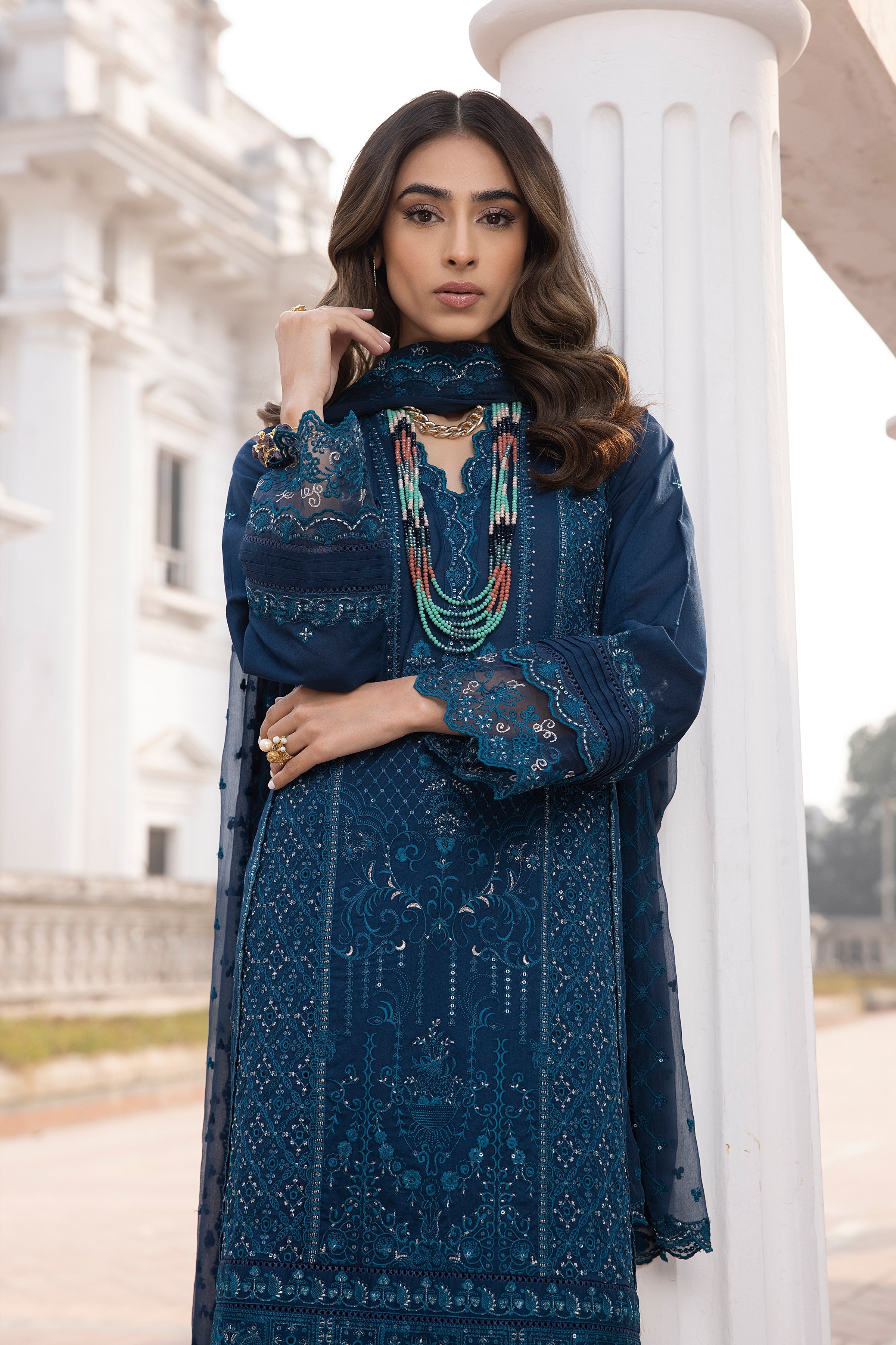 LSM | Spring Embroidered 24 | A-14 - Official LSM stockist in UK - Sakeena London