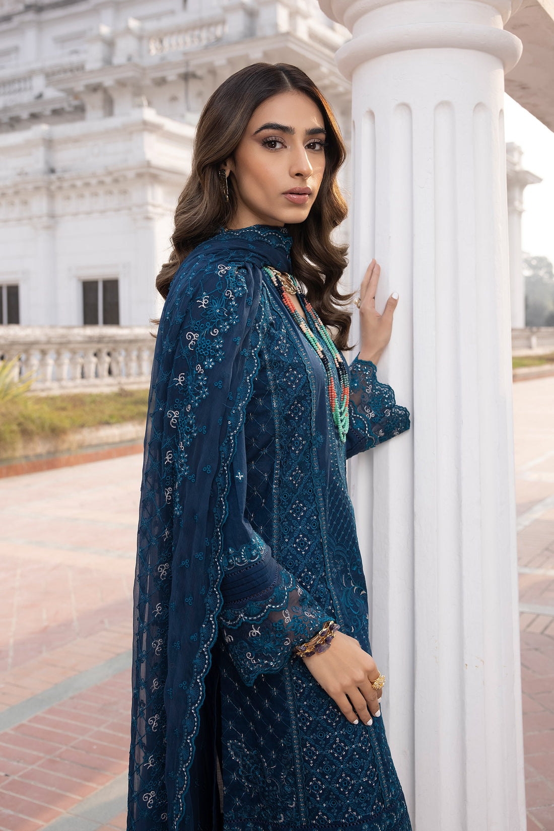 LSM | Spring Embroidered 24 | A-14 - Official LSM stockist in UK - Sakeena London