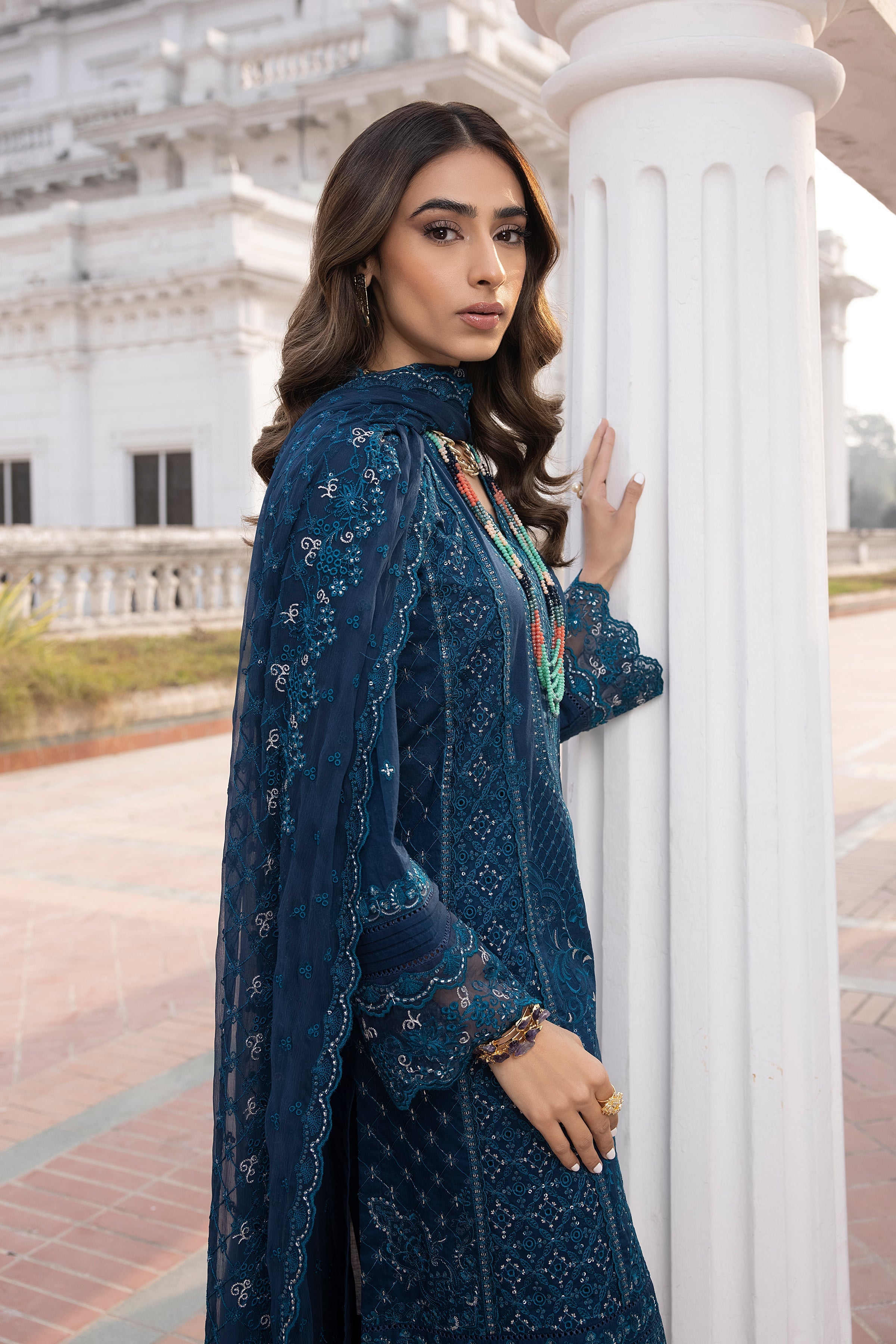 LSM | Spring Embroidered 24 | A-14 - Official LSM stockist in UK - Sakeena London