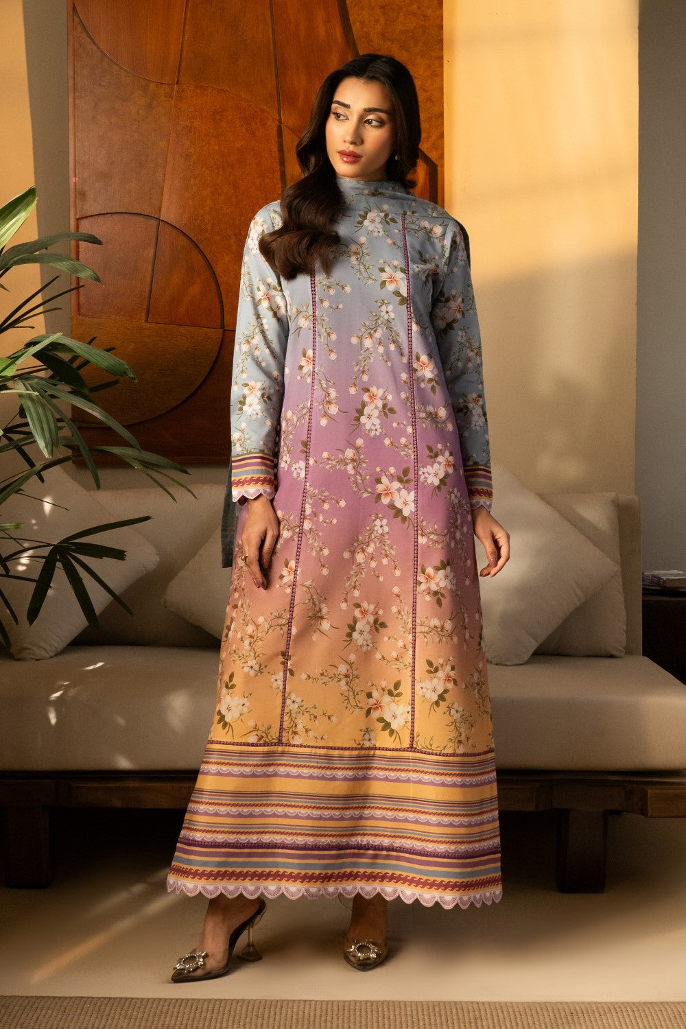 Maryum N Maria | Nazm Collection | LANA - MS50458 - Official Maryum N Maria stockist in UK - Sakeena London