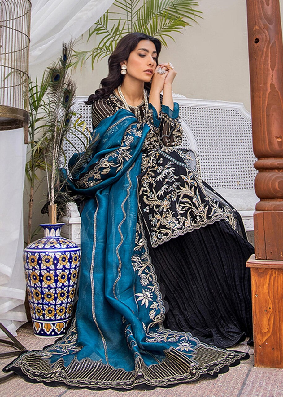 Fozia Khalid I Dilkash Festive Wear 25 | Belle Espoir - Official Fozia Khalid stockist in UK - Sakeena London