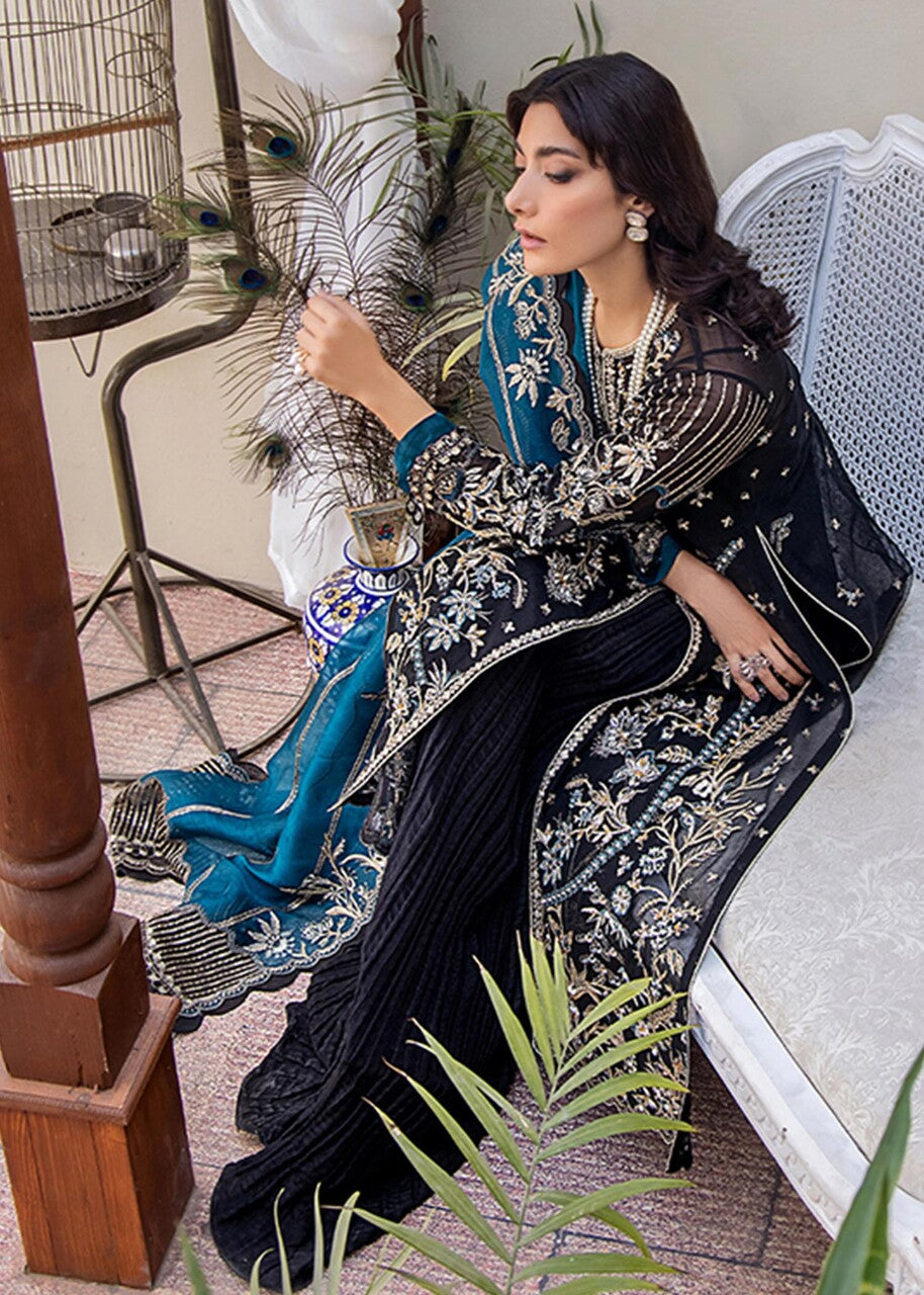 Fozia Khalid I Dilkash Festive Wear 25 | Belle Espoir - Official Fozia Khalid stockist in UK - Sakeena London