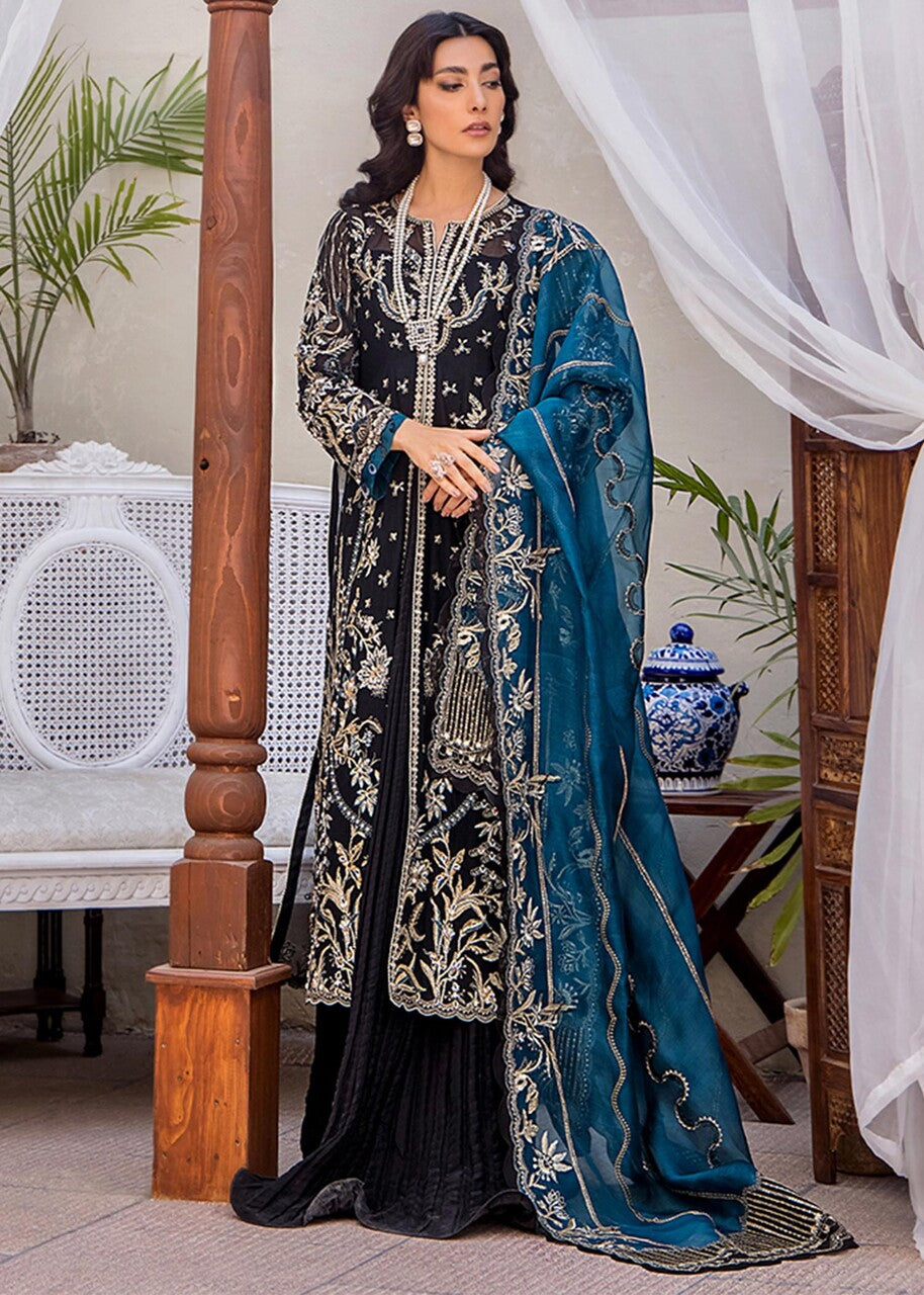 Fozia Khalid I Dilkash Festive Wear 25 | Belle Espoir - Official Fozia Khalid stockist in UK - Sakeena London