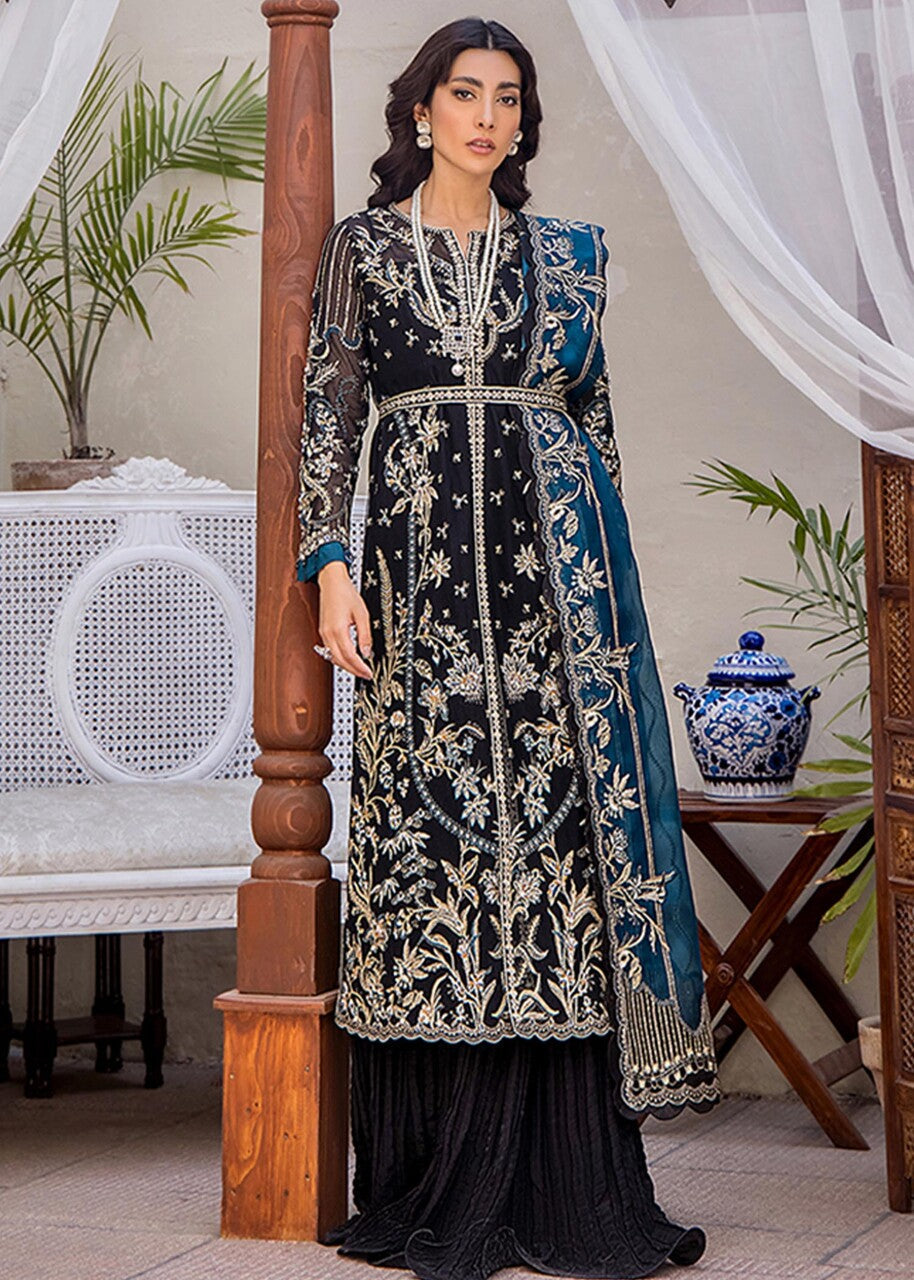 Fozia Khalid I Dilkash Festive Wear 25 | Belle Espoir - Official Fozia Khalid stockist in UK - Sakeena London