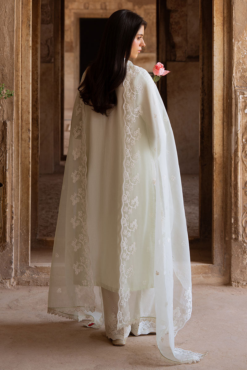 Cross Stitch | Eid Lawn Edit 25 | AQUA SERENITY - Official Cross Stitch stockist in UK - Sakeena London