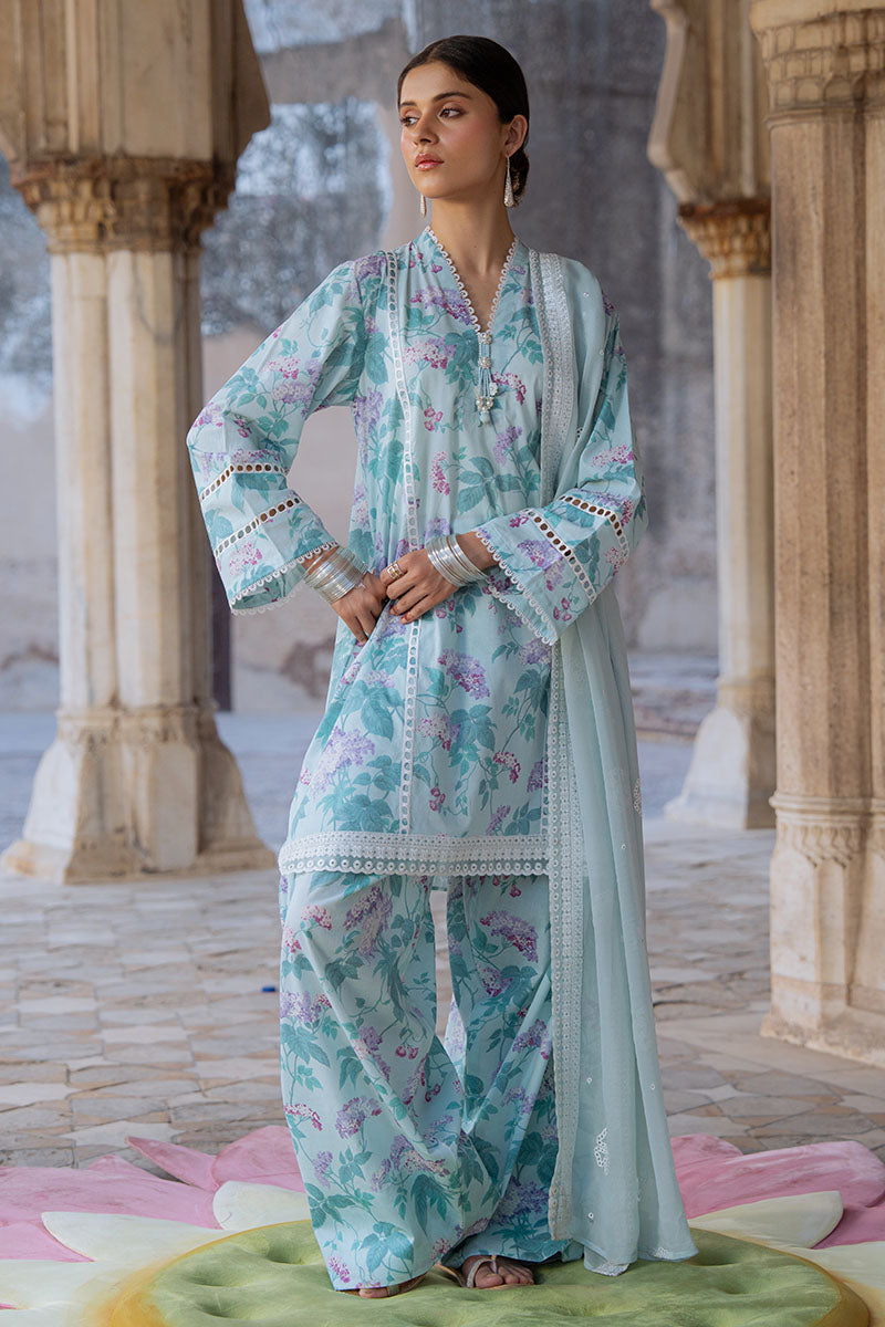 Cross Stitch | Eid Lawn Edit 25 | MINT GLAMOUR - Official Cross Stitch stockist in UK - Sakeena London