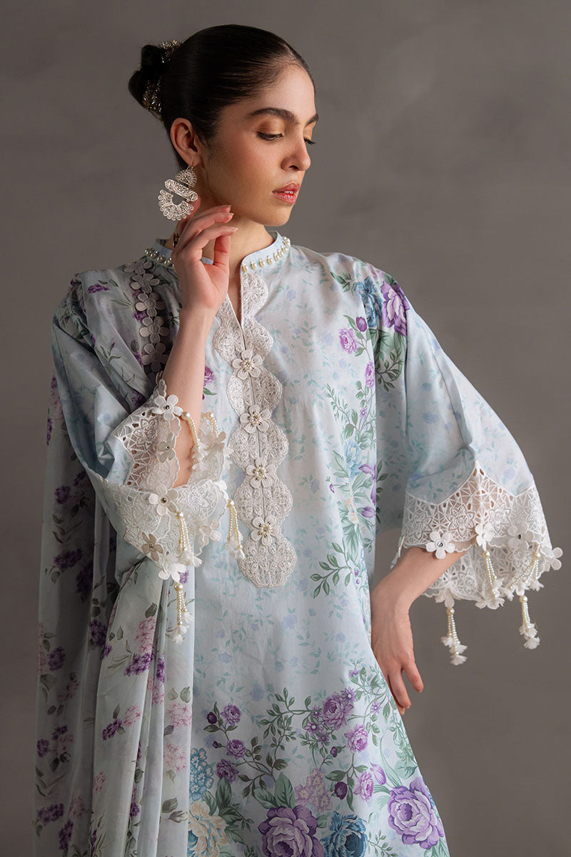 Cross Stitch | Eid Lawn Edit 25 | OCEAN BREEZE - Official Cross Stitch stockist in UK - Sakeena London