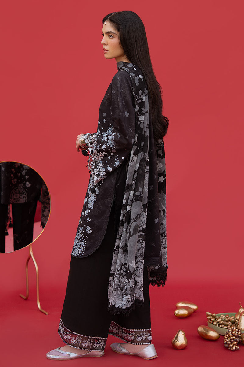 Cross Stitch | Eid Lawn Edit 25 | RAVEN WHISPER - Official Cross Stitch stockist in UK - Sakeena London